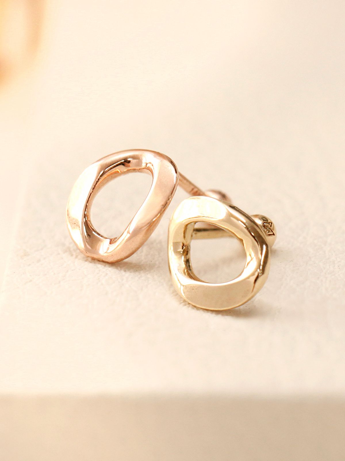 미니멀피어싱(MINIMALPIERCING) 14K 볼륨 체인 피어싱