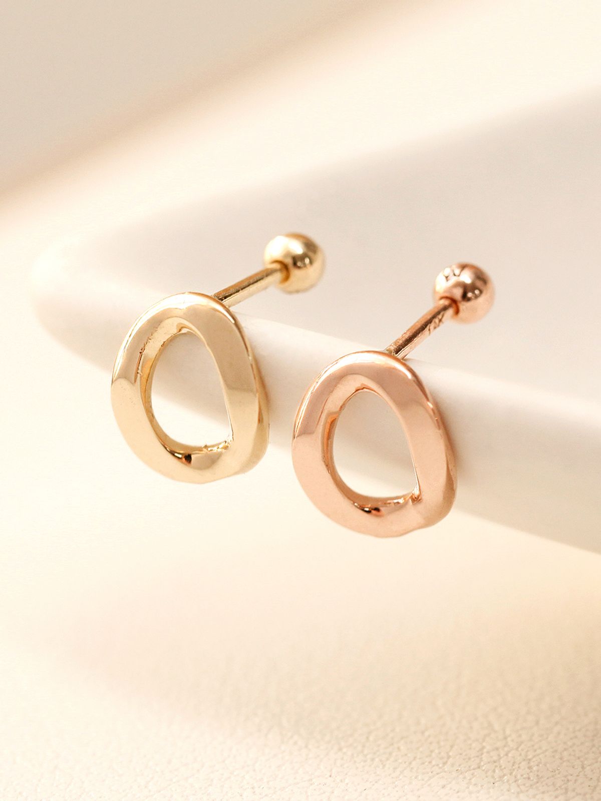 미니멀피어싱(MINIMALPIERCING) 14K 볼륨 체인 피어싱
