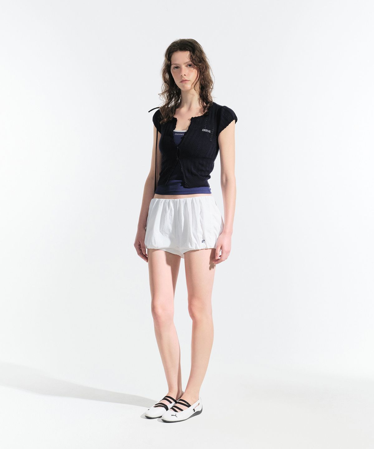 그로브(GROVE) MOANA SLEEVELESS (NAVY)
