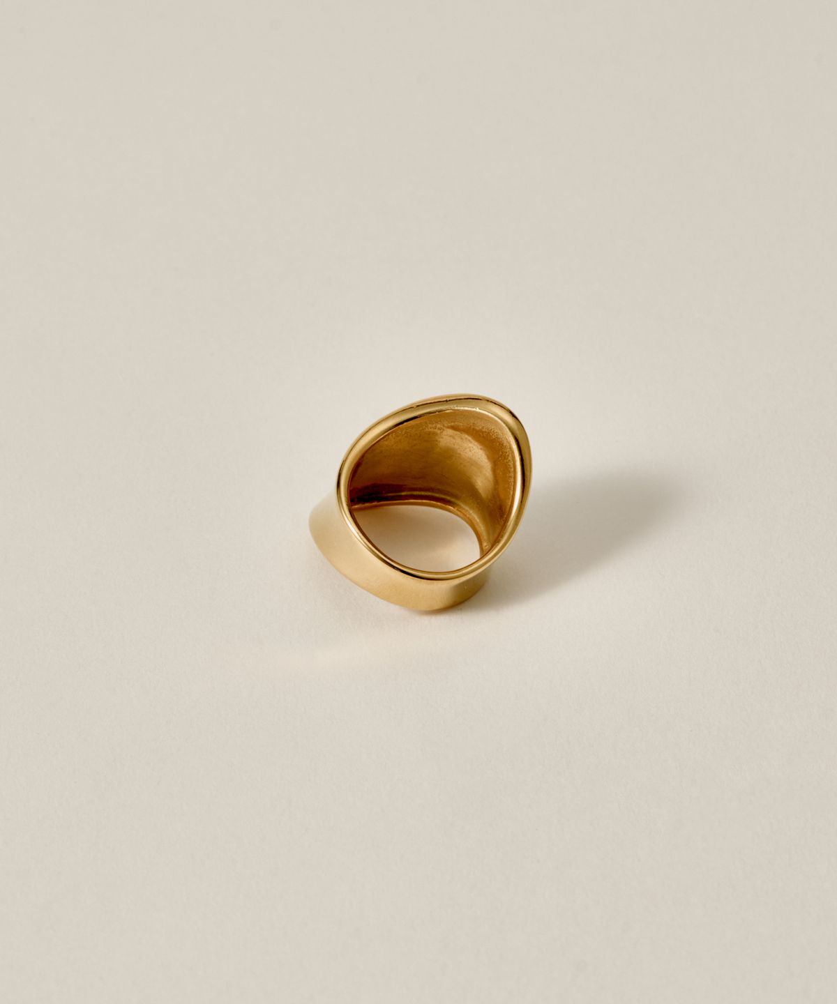 노비스도쿄(NOVICE TOKYO) 웨이브 링  Wave Ring［Stainless］/ Gold