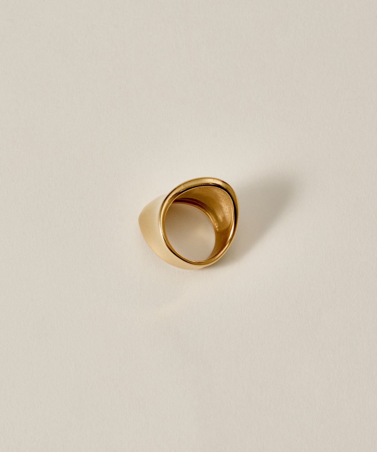 노비스도쿄(NOVICE TOKYO) 웨이브 링  Wave Ring［Stainless］/ Gold
