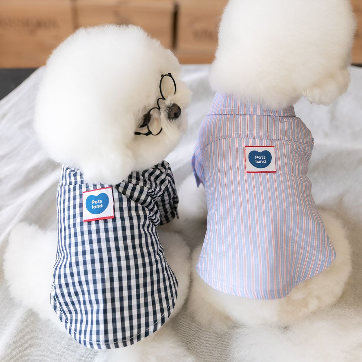 펫츠랜드(PETSLAND) 샤르망셔츠 (S-2XL)
