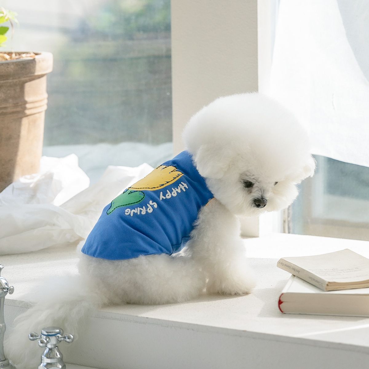 펫츠랜드(PETSLAND) 애플러쉬티셔츠 S-2XL