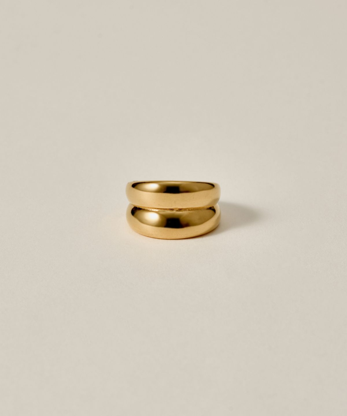 노비스도쿄(NOVICE TOKYO) 더블 링 Double Ring［Stainless］/ Gold