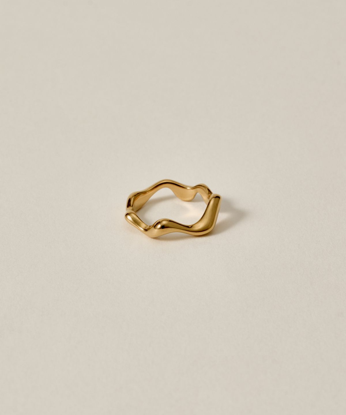 노비스도쿄(NOVICE TOKYO) 라바 핑키 링 Lava Pinky Ring［Stainless］/ Gold