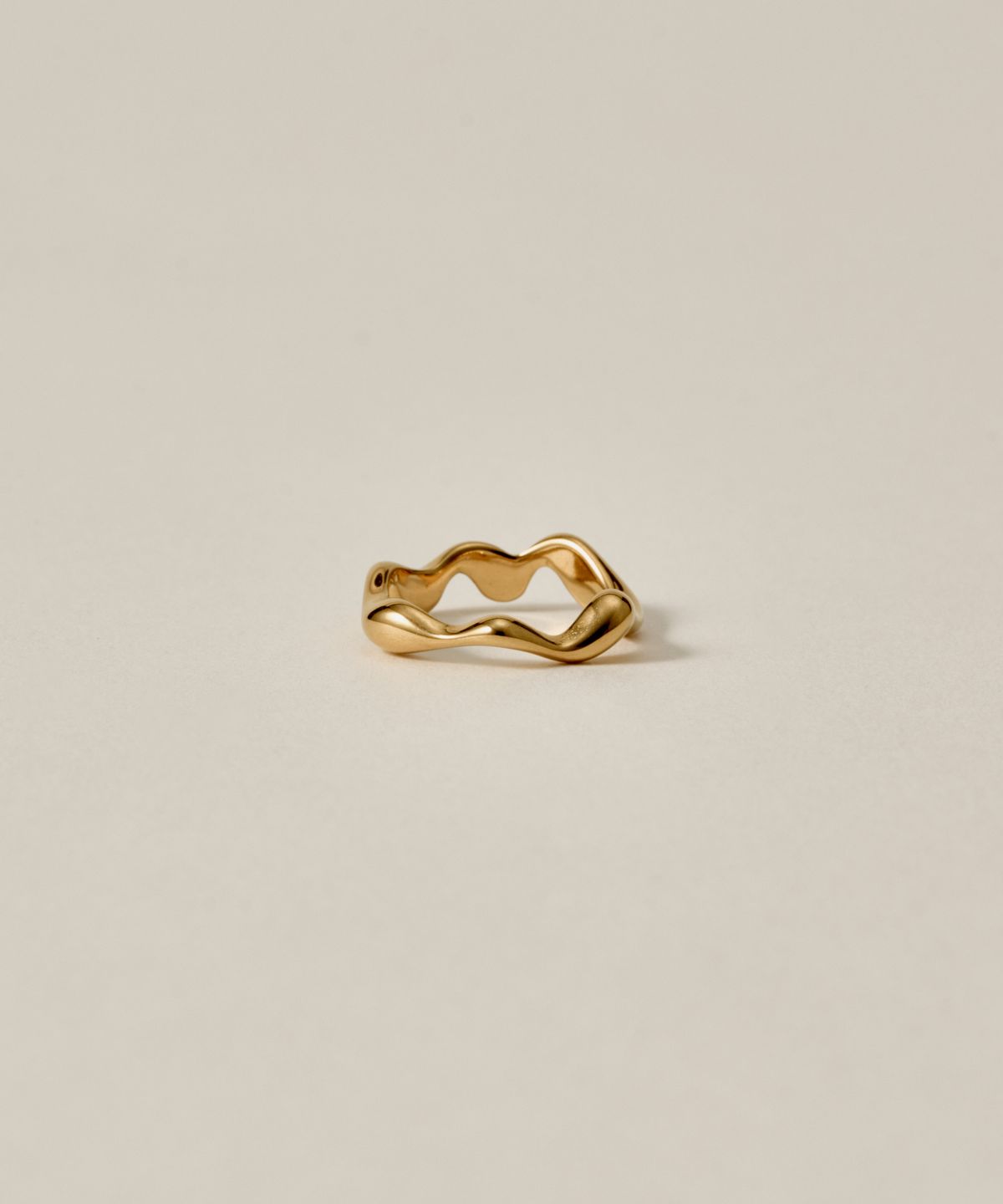 노비스도쿄(NOVICE TOKYO) 라바 핑키 링 Lava Pinky Ring［Stainless］/ Gold