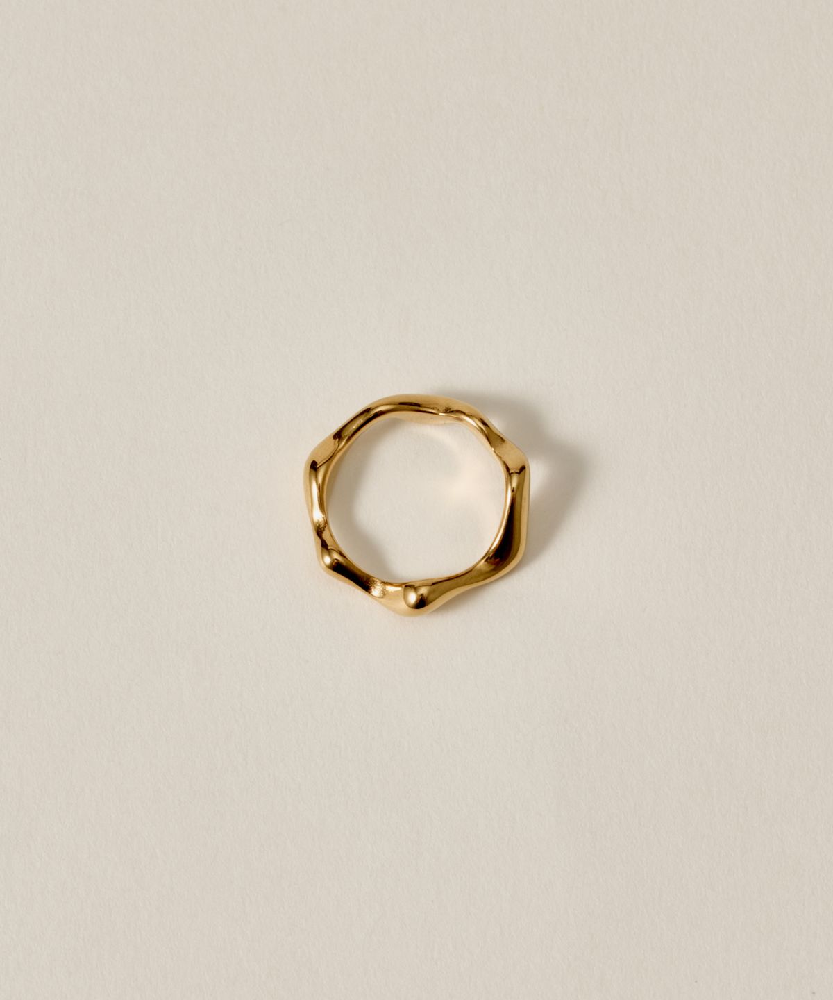 노비스도쿄(NOVICE TOKYO) 라바 핑키 링 Lava Pinky Ring［Stainless］/ Gold