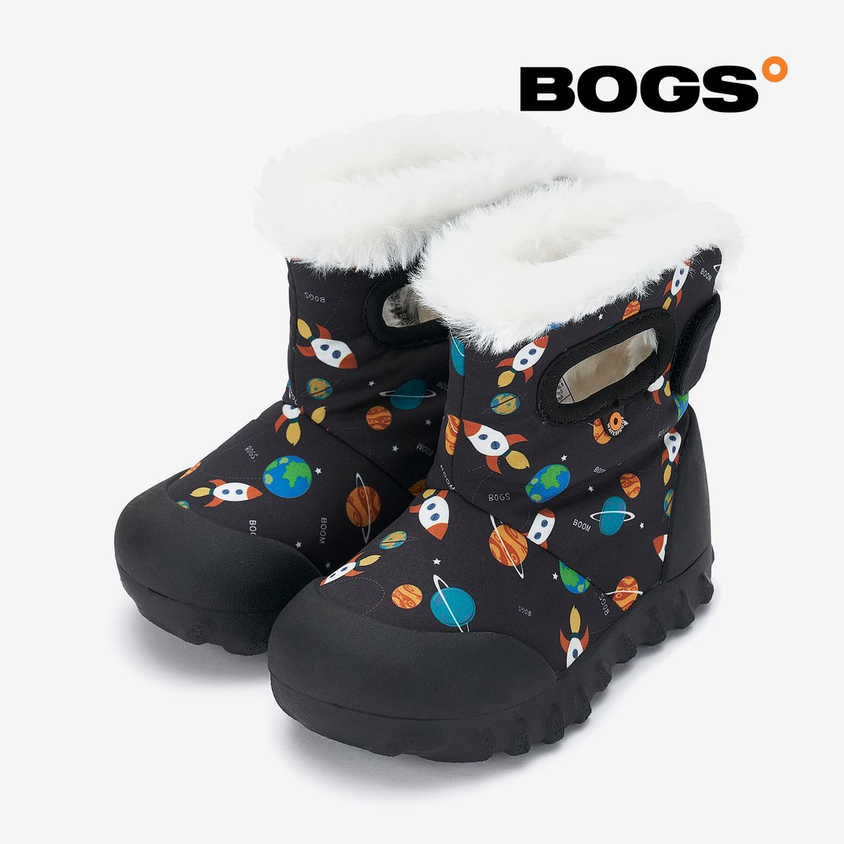 보그스(BOGS) 아동 방한부츠 스노우캠프-스페이스블랙