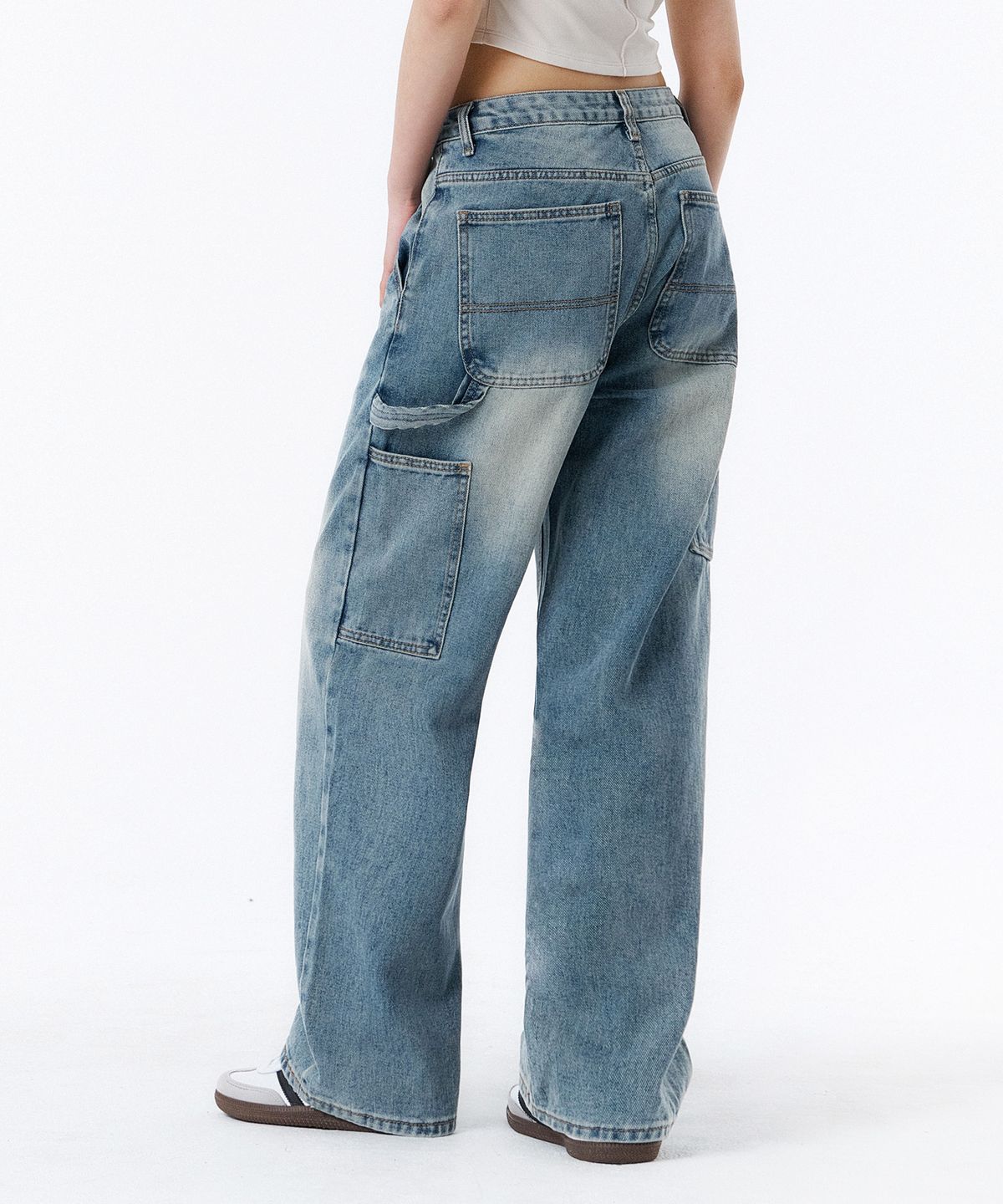 랜덤오프(RANDOMOFF) BTB : WORKSCAPE CARPENTER JEANS [BLUE CORE]