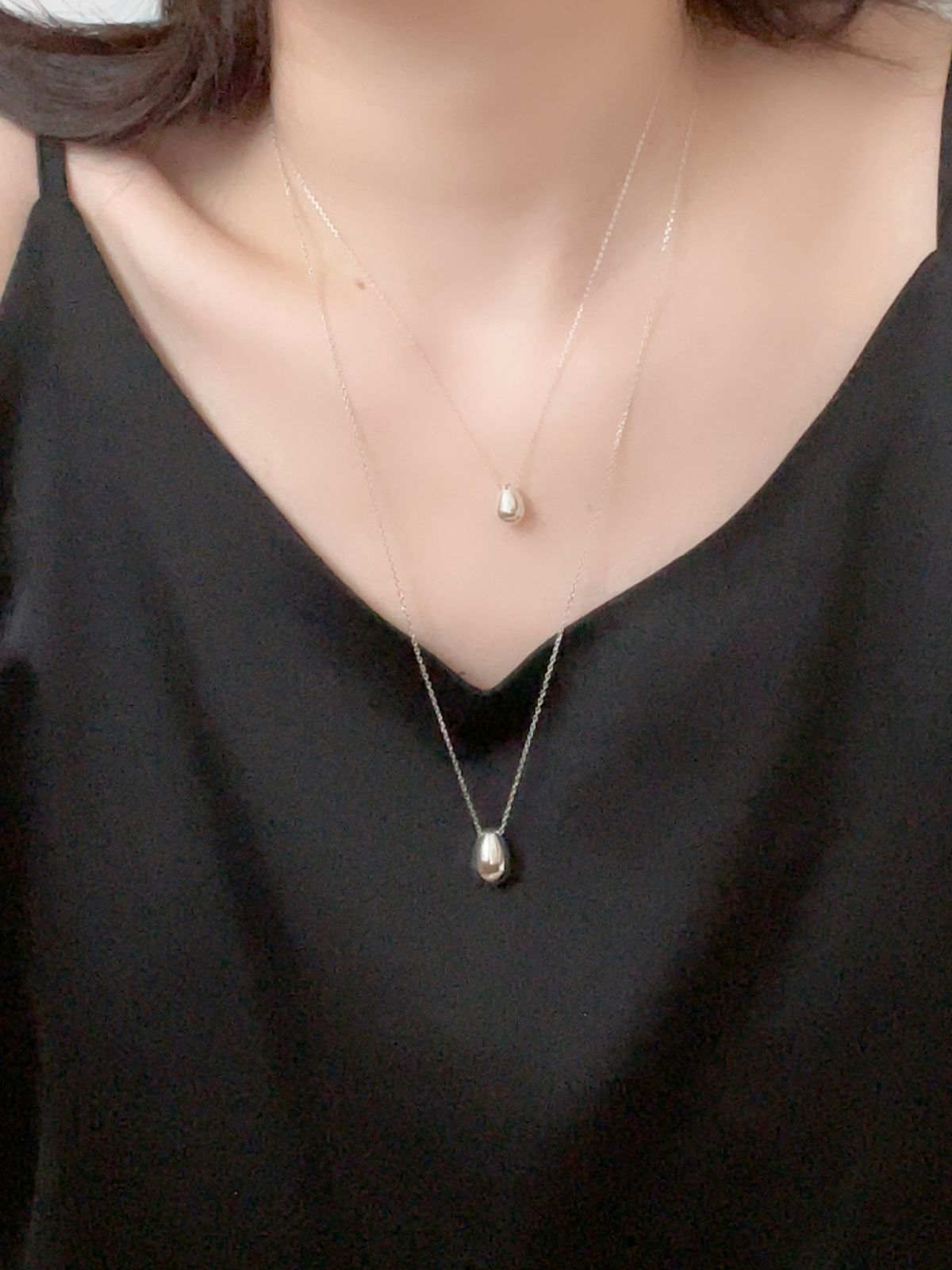 엘리오나(ELYONA) ELA 14 Necklace – Compact Drop Chain (Short)