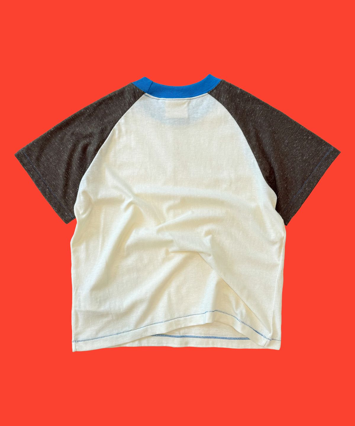 프리제(FRISE) SMILE raglan short sleeved-t, cream