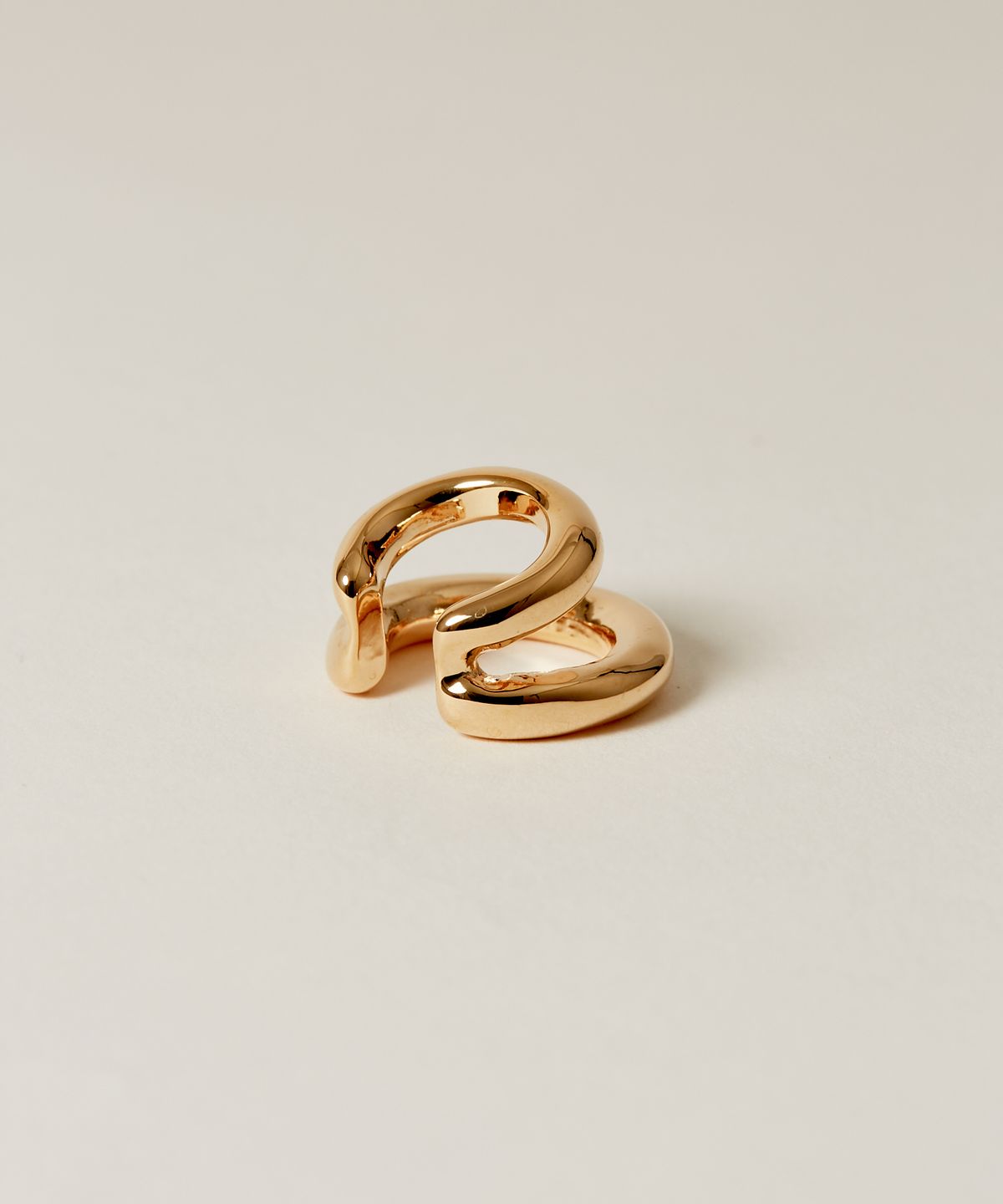 노비스도쿄(NOVICE TOKYO) 더블 후프 이어 커프 Double Hoop Ear Cuff / Gold