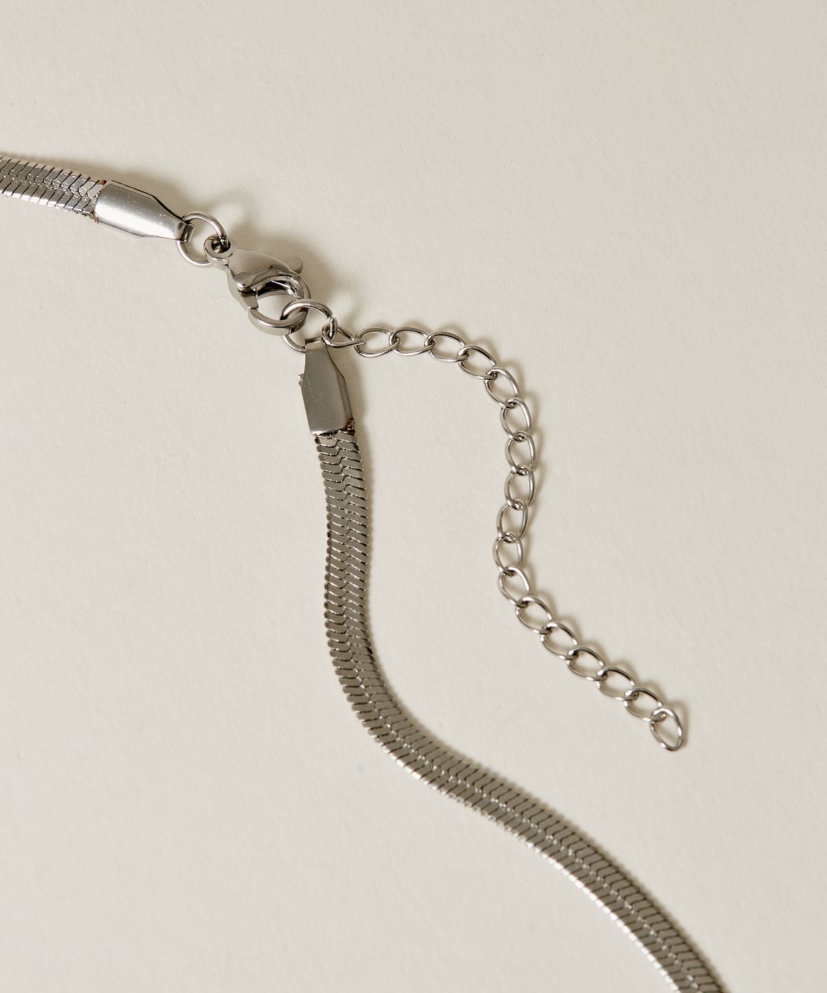 노비스도쿄(NOVICE TOKYO) 스네이크 체인 목걸이 Snake Chain Necklace [Stainless] / silver