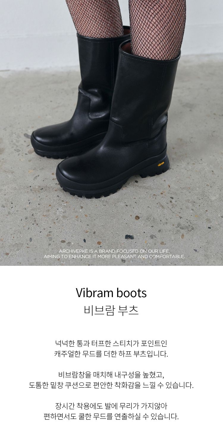 MUSINSA | Archivépke Vibram boots(Black)_OK3BW25202BLK