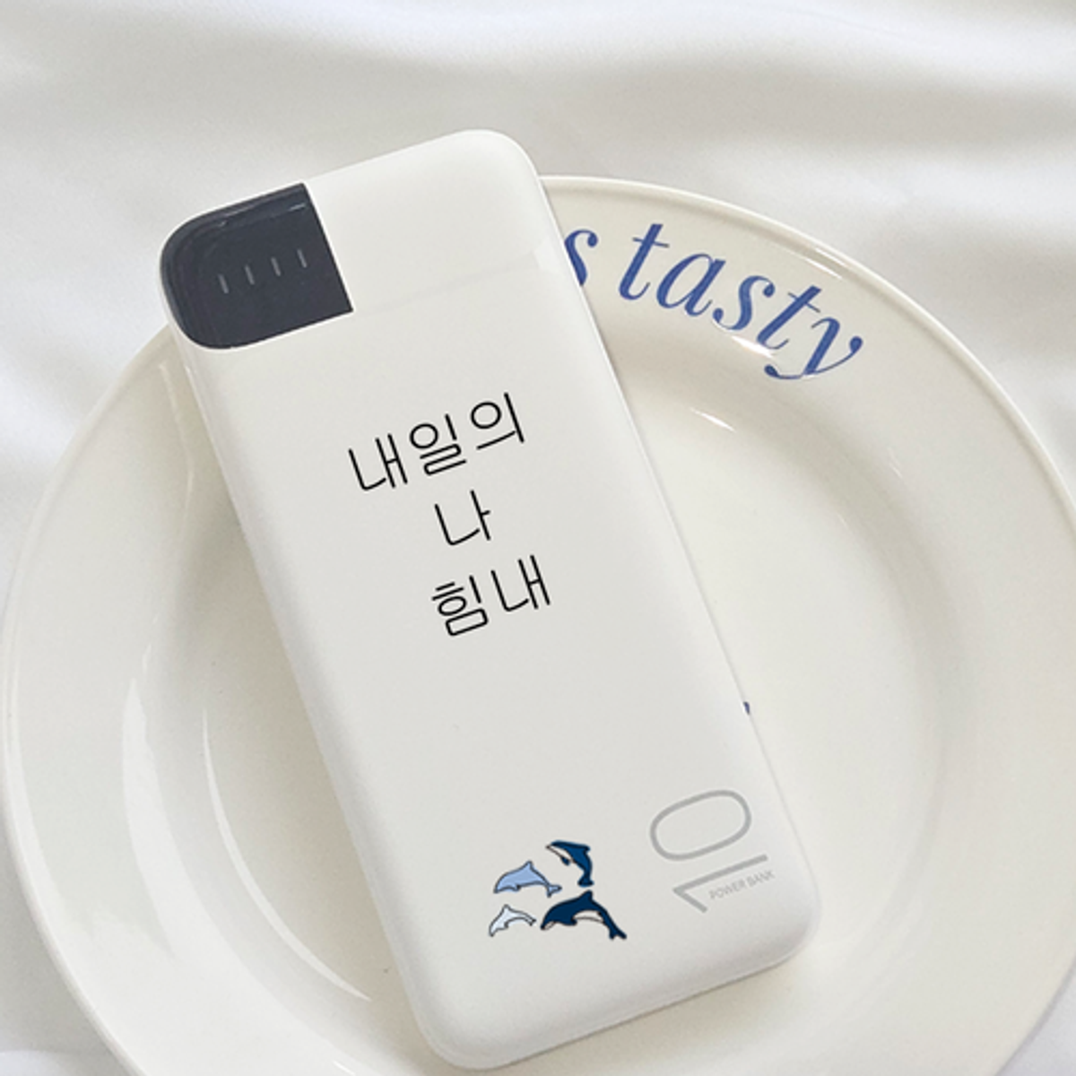 이레케이스앤굿즈(IRECASEGOODS) 커스텀 액티 10  LCD 듀얼 보조배터리 10000mAh
