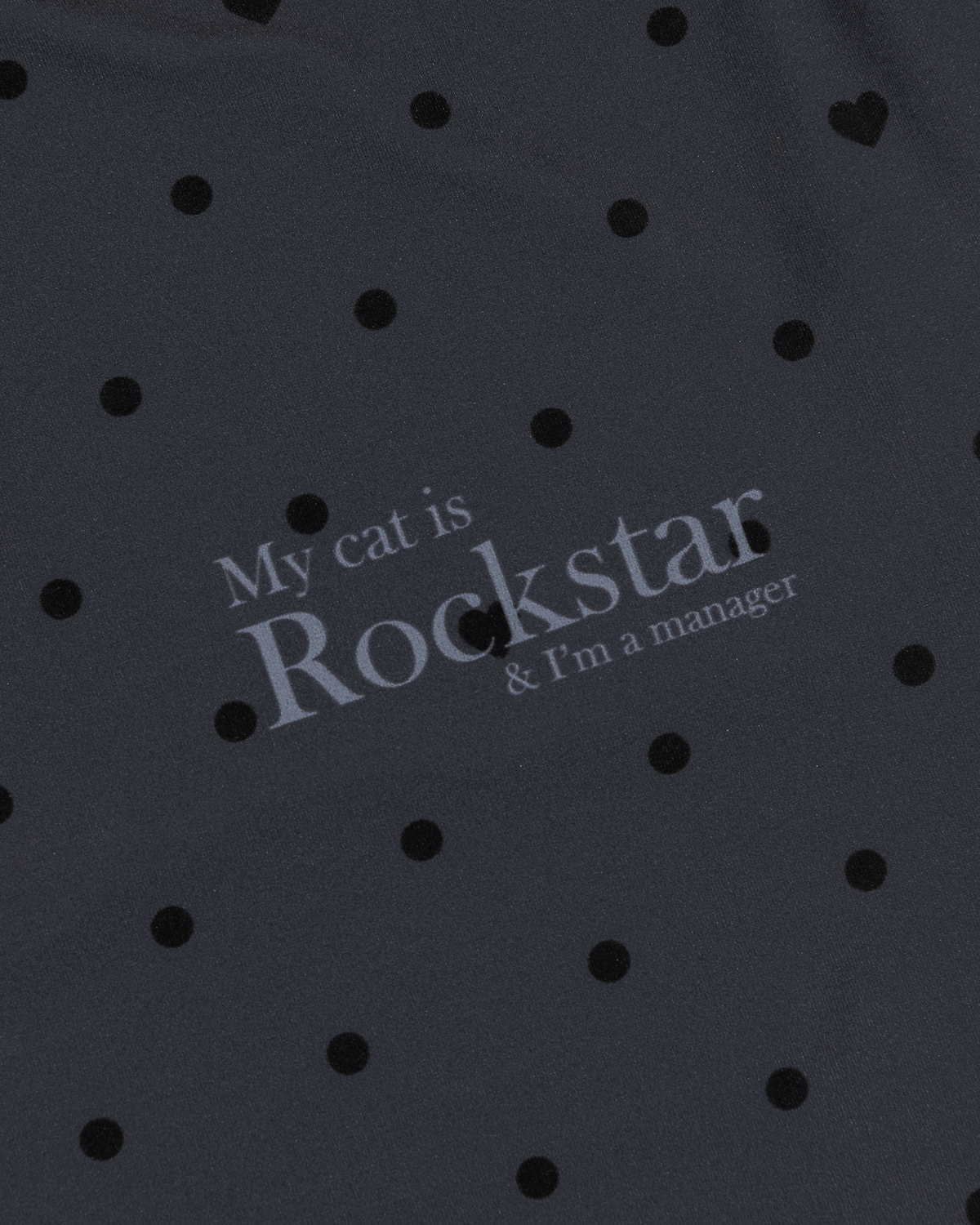 조거쉬(JOEGUSH) Boat Neck Sleeveless Top (Heart Dot)