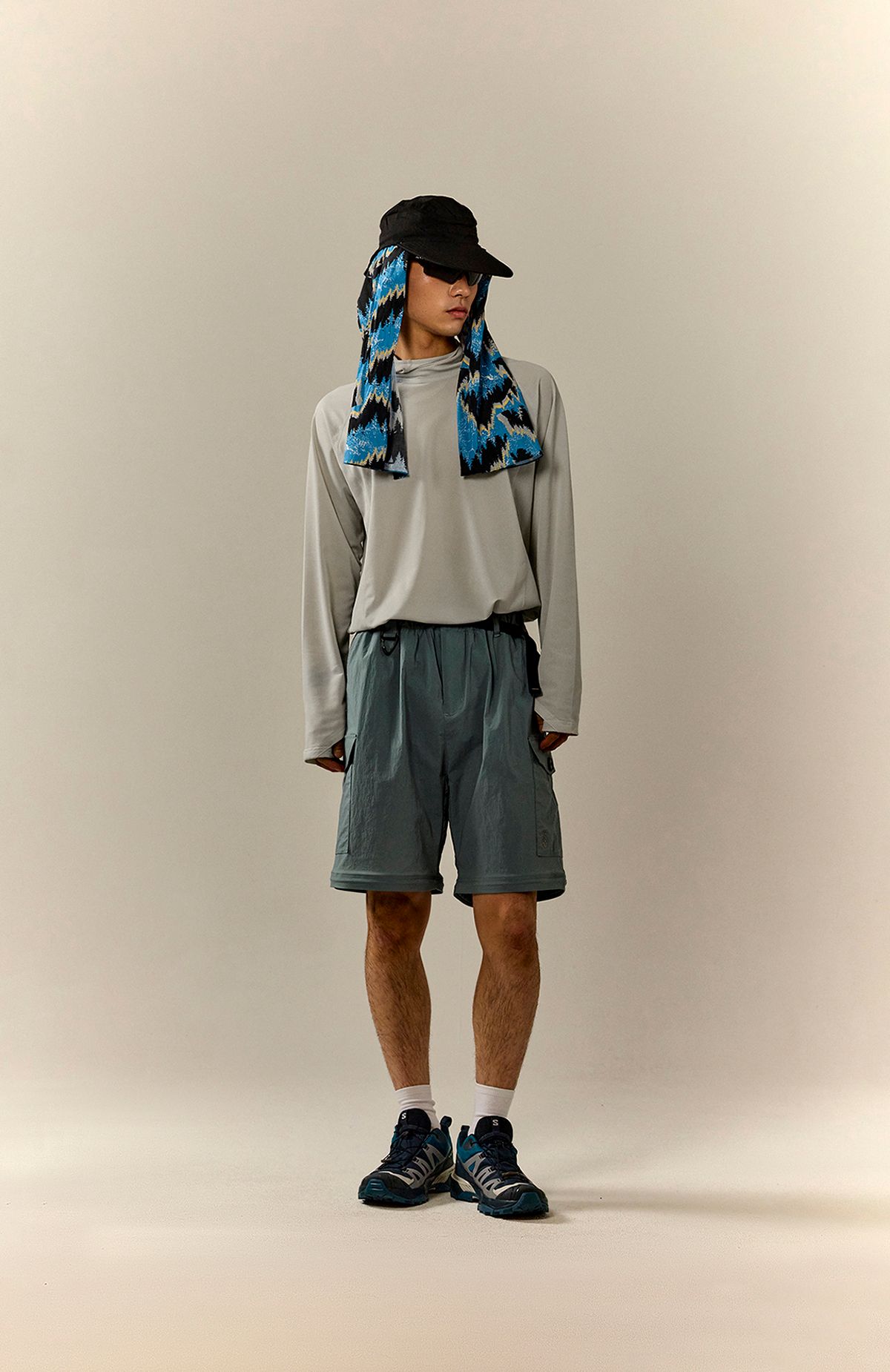 프라이데이세븐(FRIDAYSEVEN) 에어쿨 퍼포먼스 Helion hodie gray