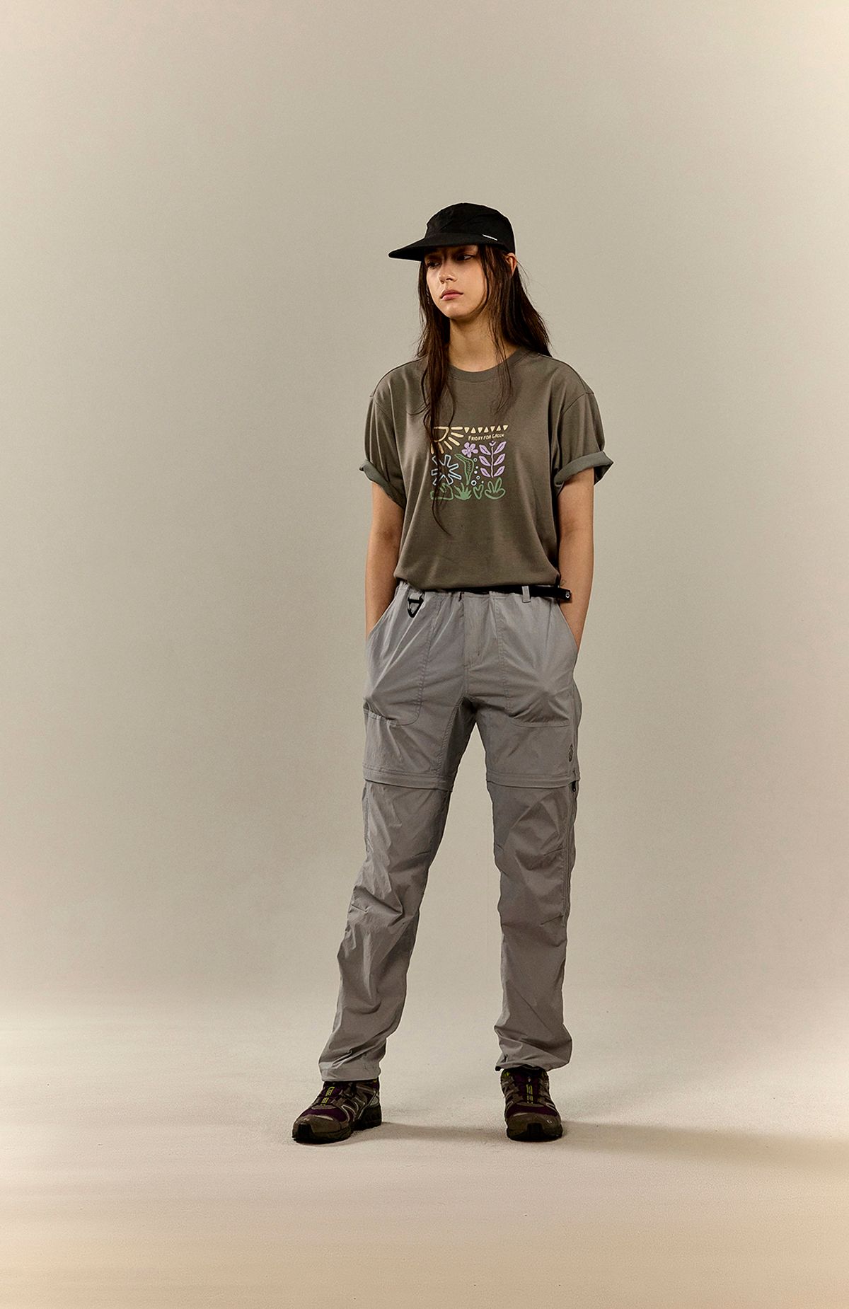프라이데이세븐(FRIDAYSEVEN) 쿨쉴드 릴렉스 Layer7 coolshield ss khaki