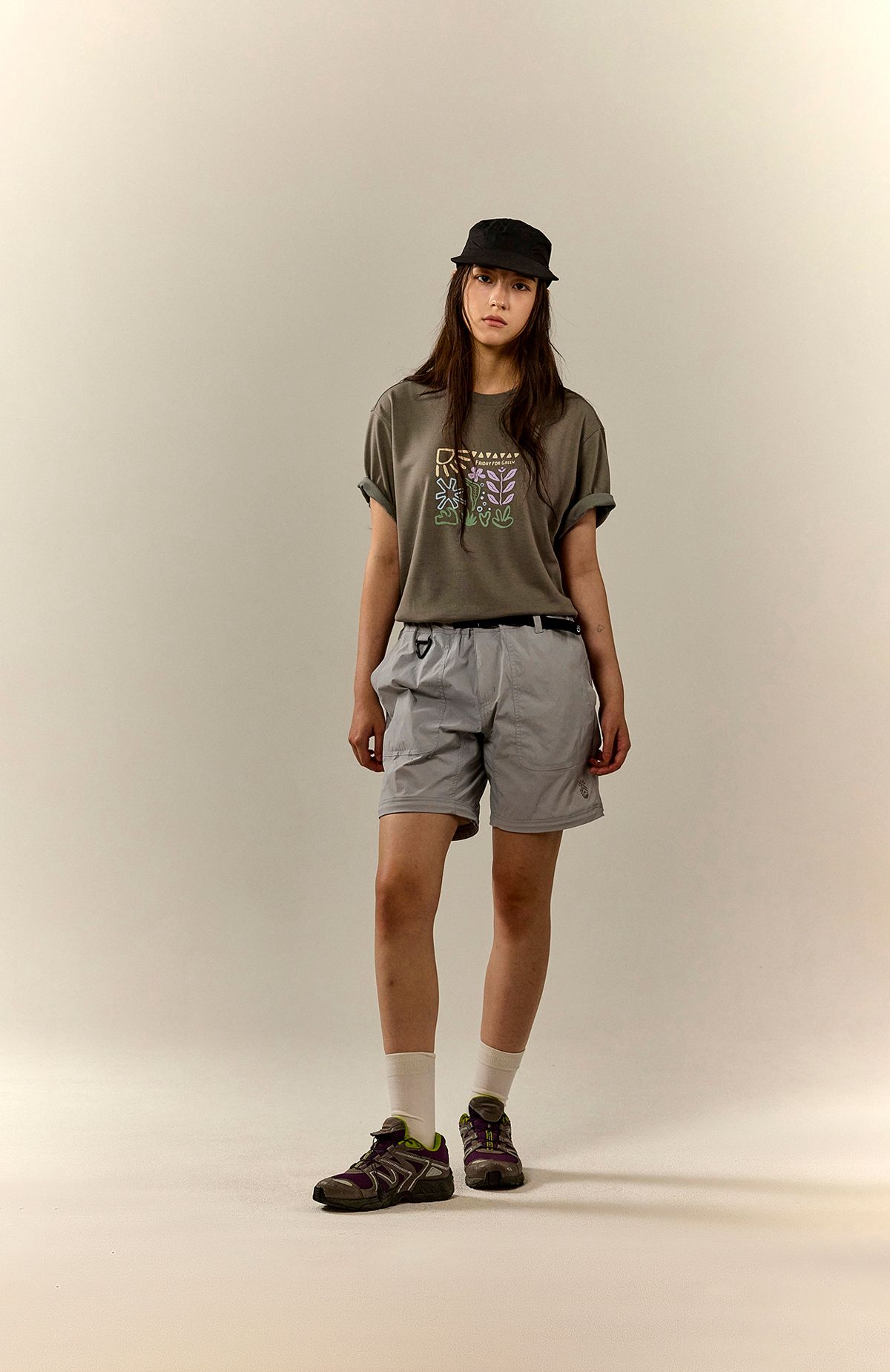 프라이데이세븐(FRIDAYSEVEN) 쿨쉴드 릴렉스 Layer7 coolshield ss khaki