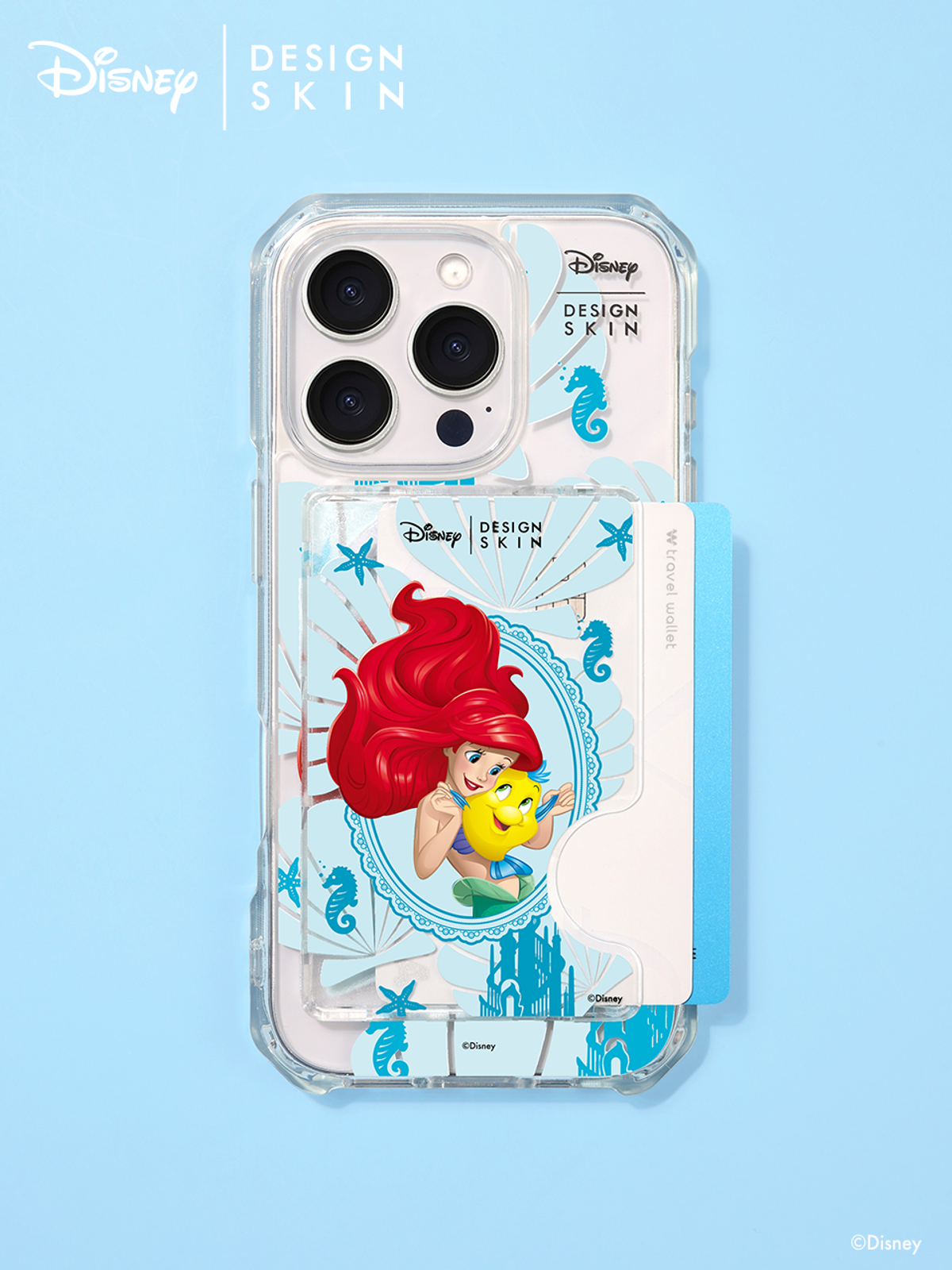 디자인스킨(DESIGNSKIN) [디즈니] 맥세이프 카드 포켓_프린세스