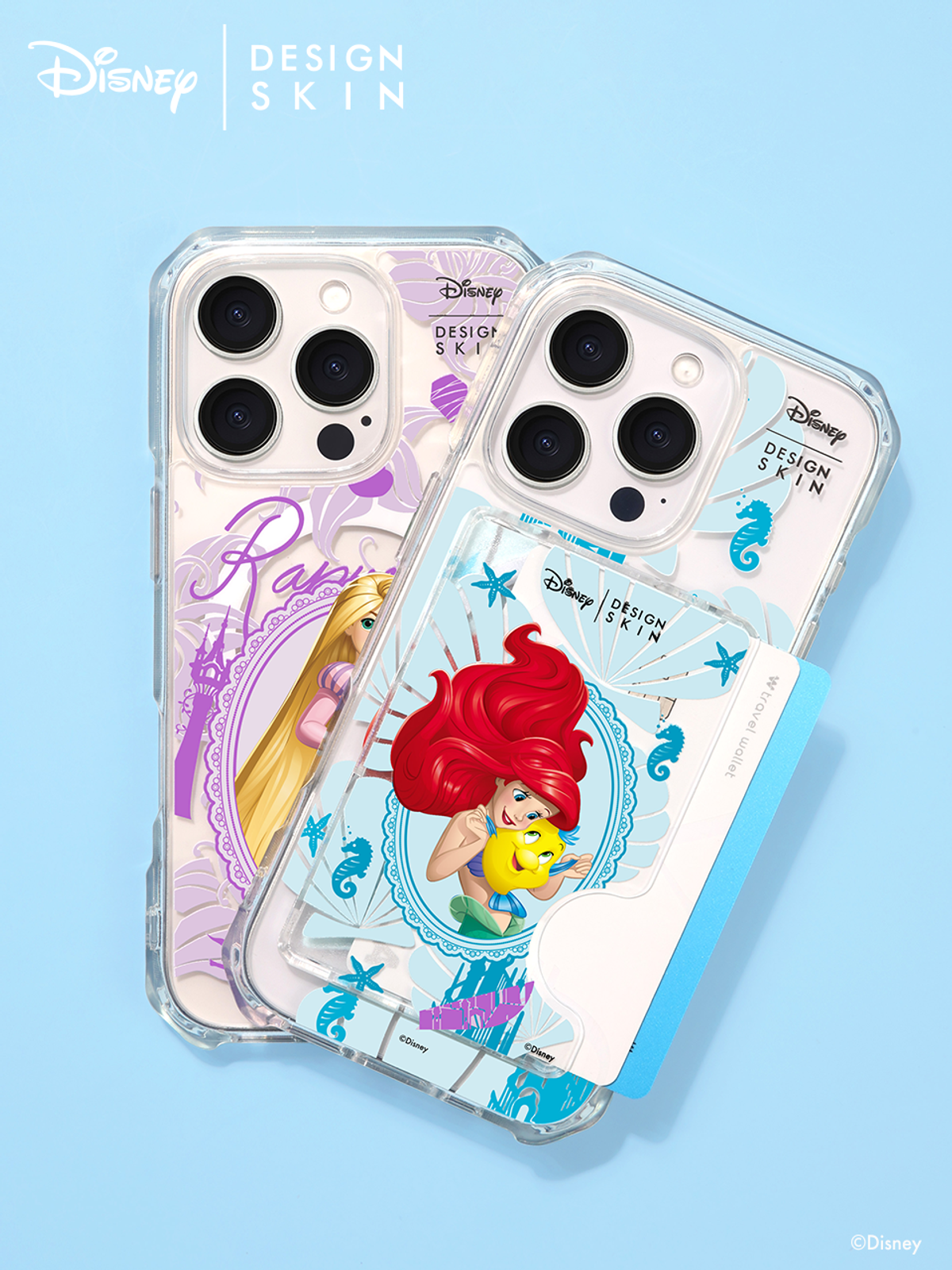 디자인스킨(DESIGNSKIN) [디즈니] 맥세이프 카드 포켓_프린세스
