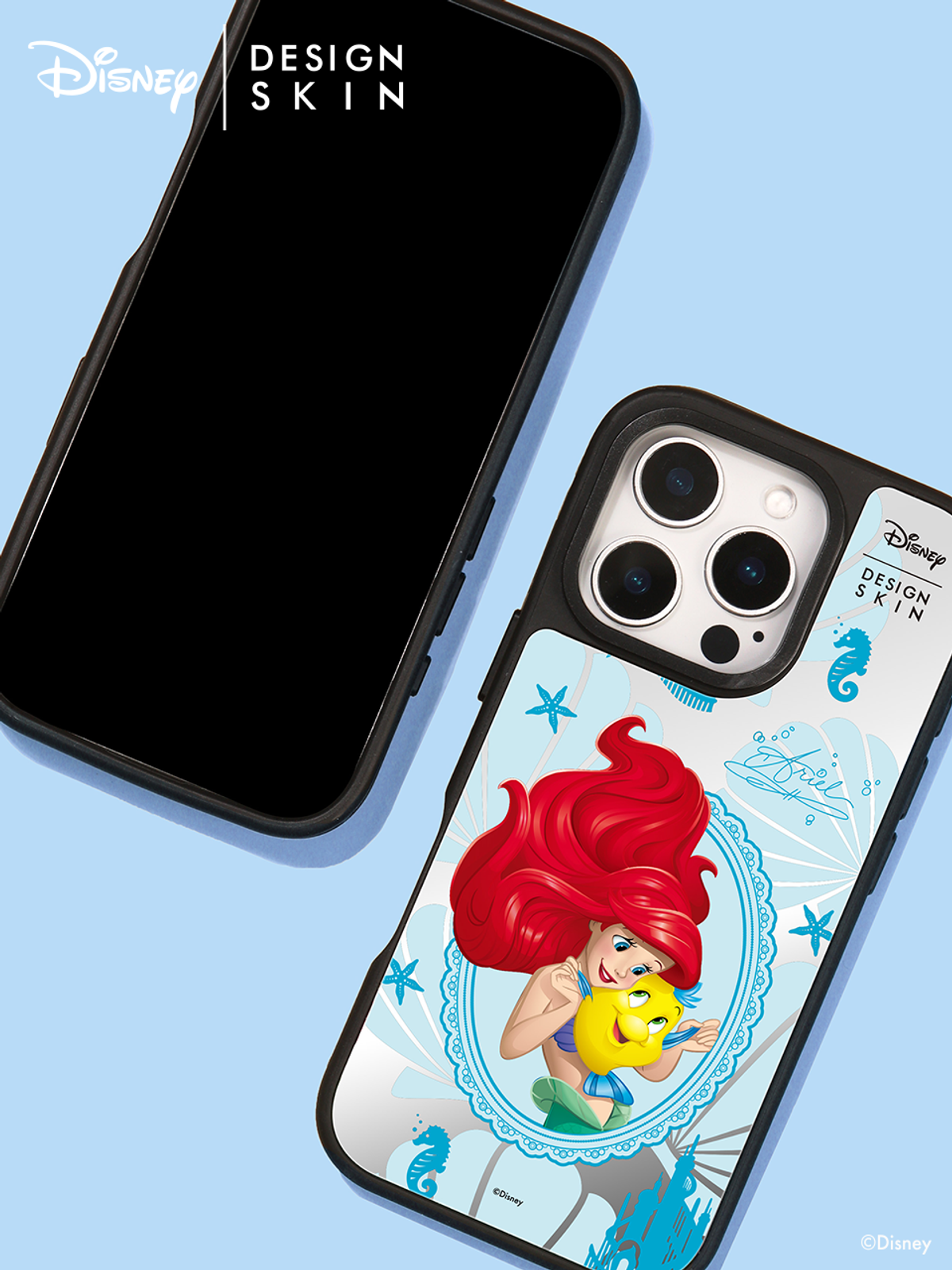 디자인스킨(DESIGNSKIN) [디즈니] 맥세이프 미러 그래픽 케이스_프린세스