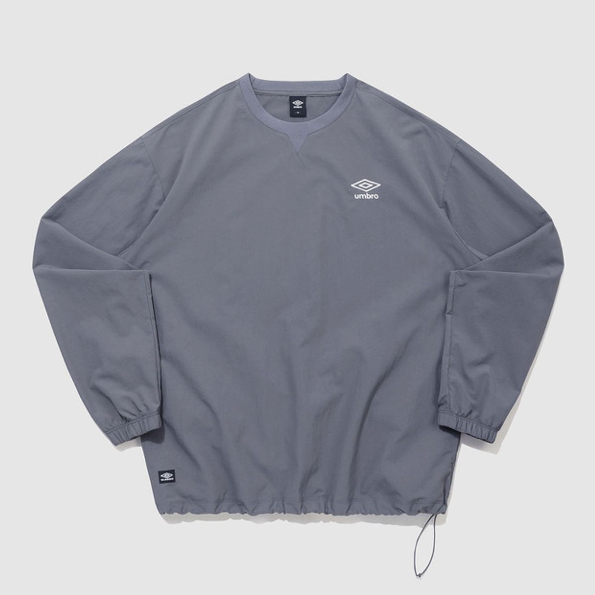 엄브로(UMBRO) 클래식 긴팔 피스테 차콜(UQ321CWT94)