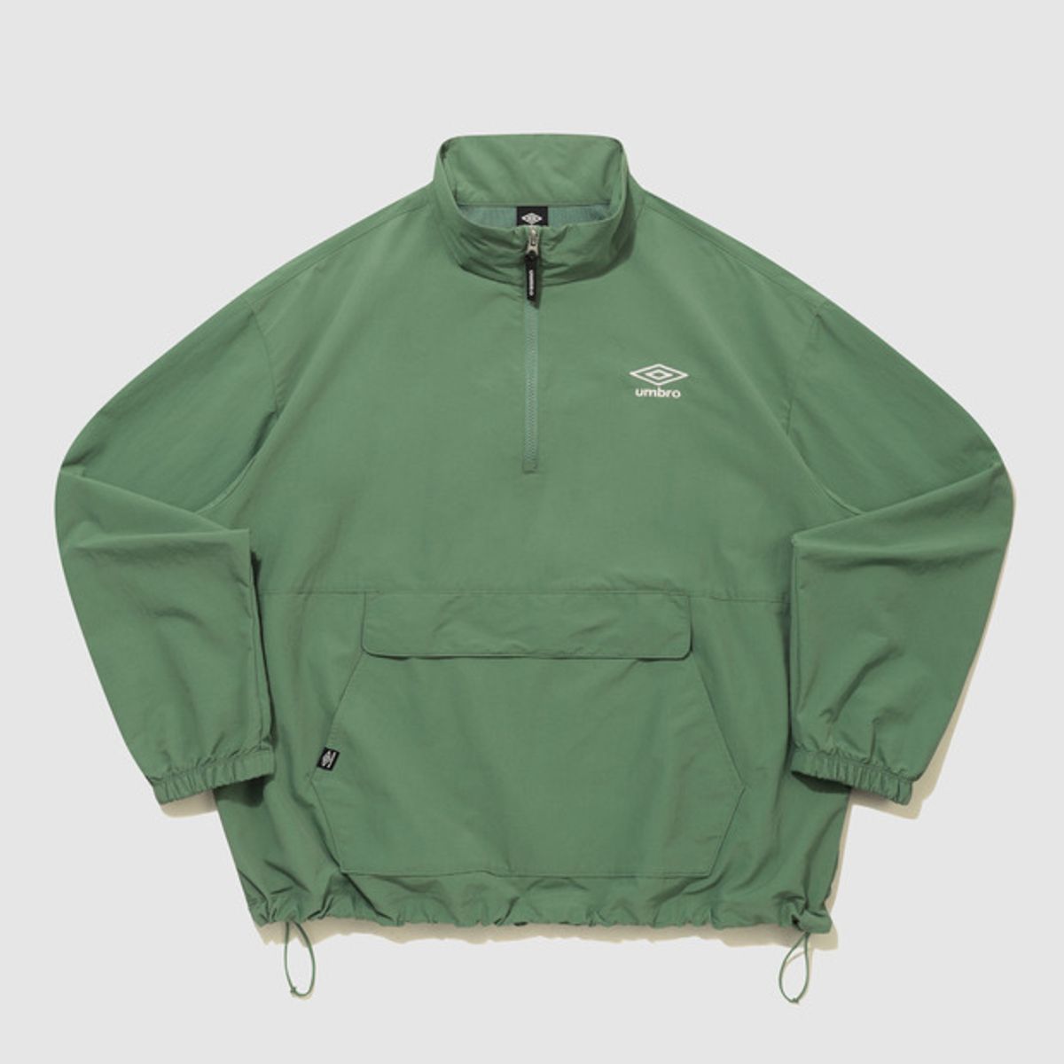 엄브로(UMBRO) 클래식 스탠넥 아노락 그린(UQ321CWT93)
