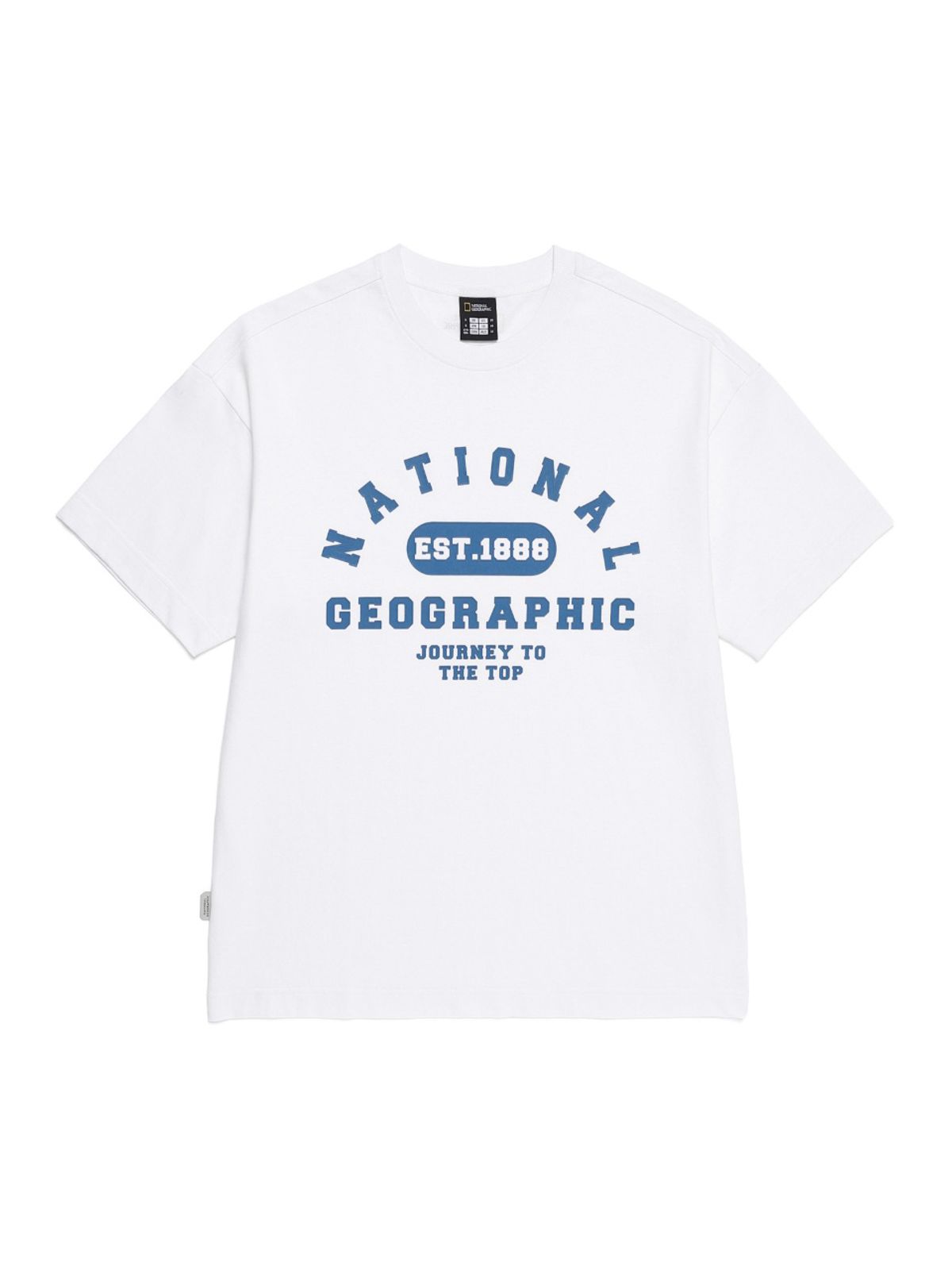 내셔널지오그래픽(NATIONALGEOGRAPHIC) N253UTS903 오버핏 그래픽 반팔티