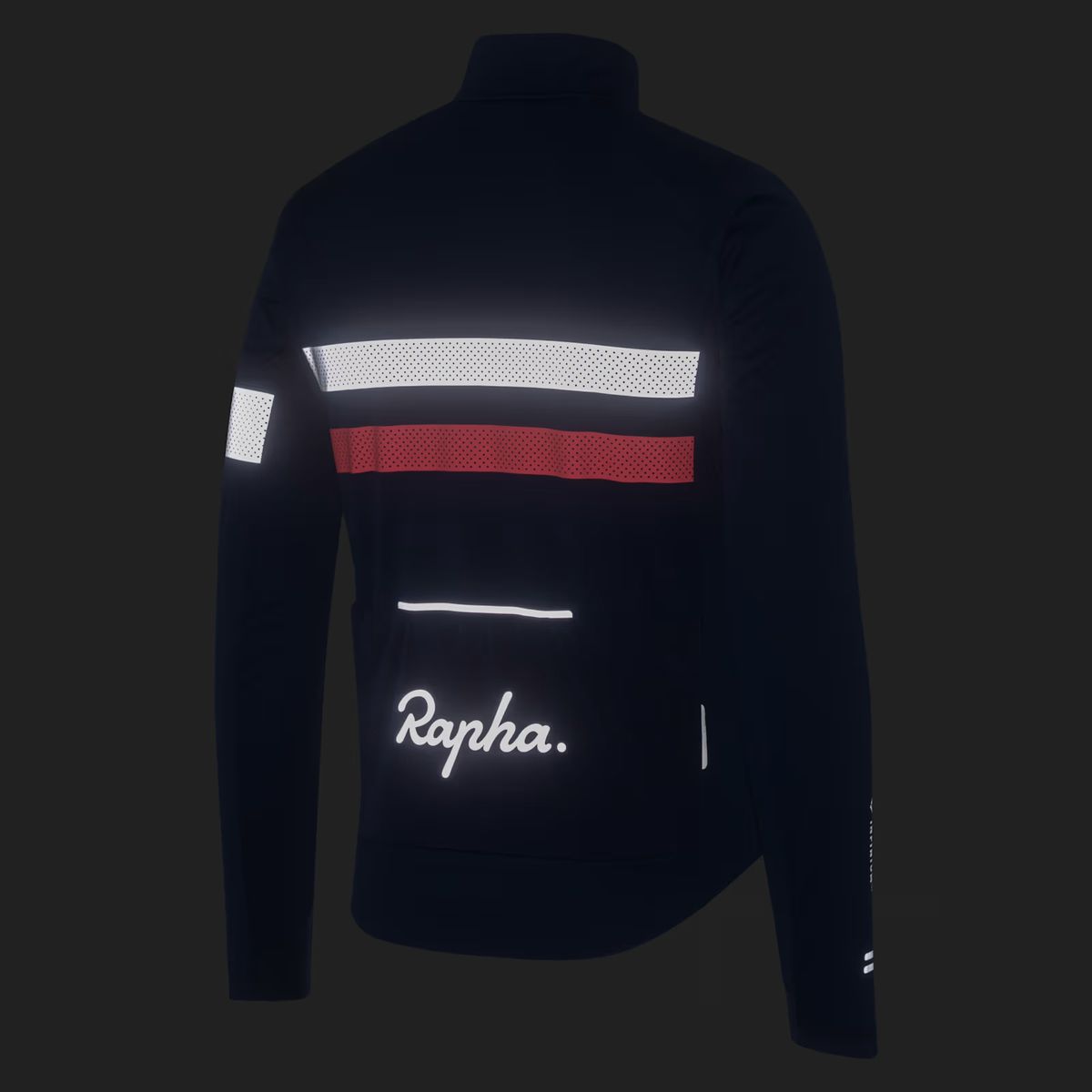 라파(RAPHA) 남성용 브레베 롱 슬리브 윈드스토퍼 져지 네이비