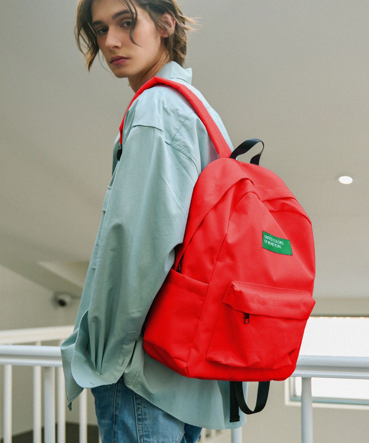 베네통(BENETTON) 비비드 랩탑 백팩 (10colors)