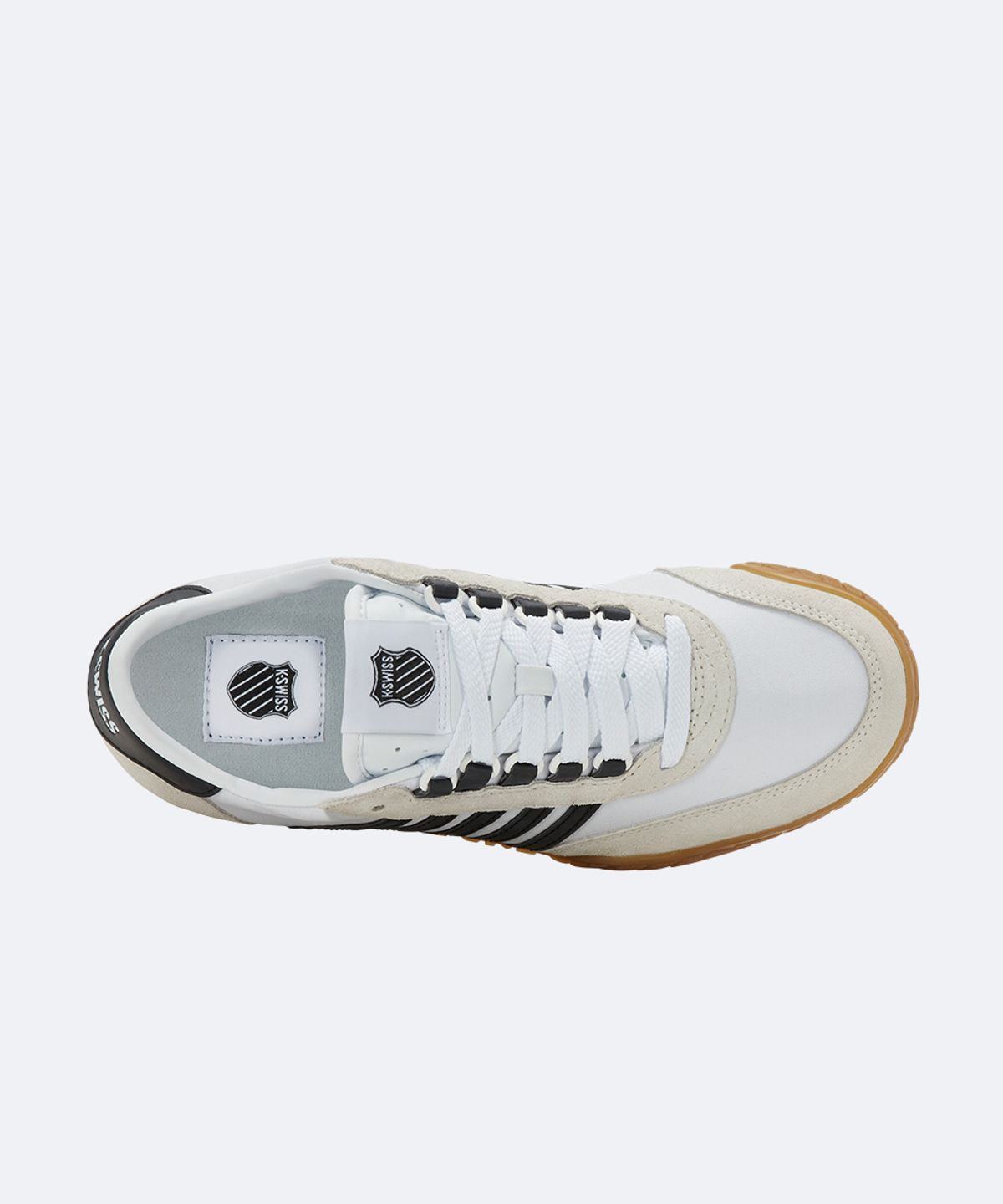 케이스위스(K-SWISS) 남성 빈티지 트레이너 T_AKSFLFU012WH