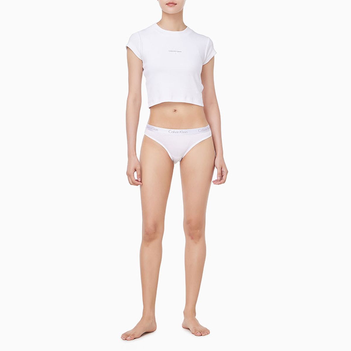 캘빈클라인 언더웨어(CALVIN KLEIN UNDERWEAR) 여성 모티브 코튼 3PK 비키니_QP2349OMP1