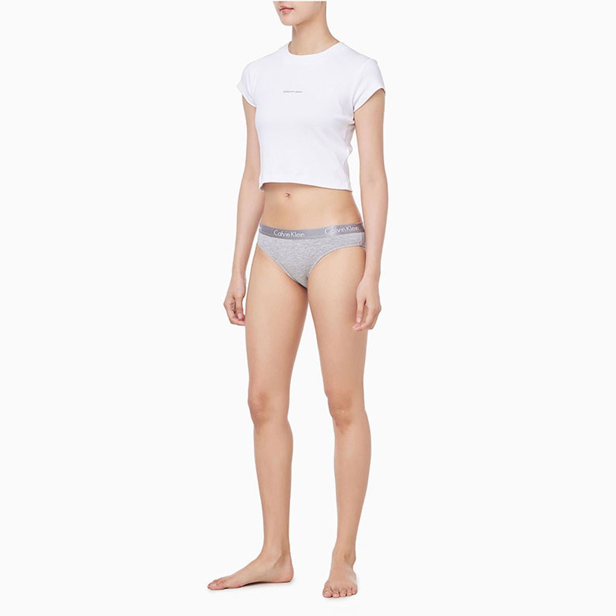 캘빈클라인 언더웨어(CALVIN KLEIN UNDERWEAR) 여성 모티브 코튼 3PK 비키니_QP2349OMP1
