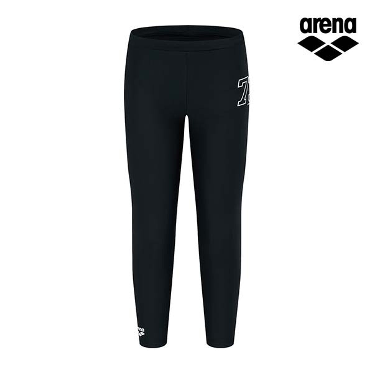 아레나 키즈(ARENA KIDS) 아동 넘버링 9부 레깅스 A5BG1GD06BLK