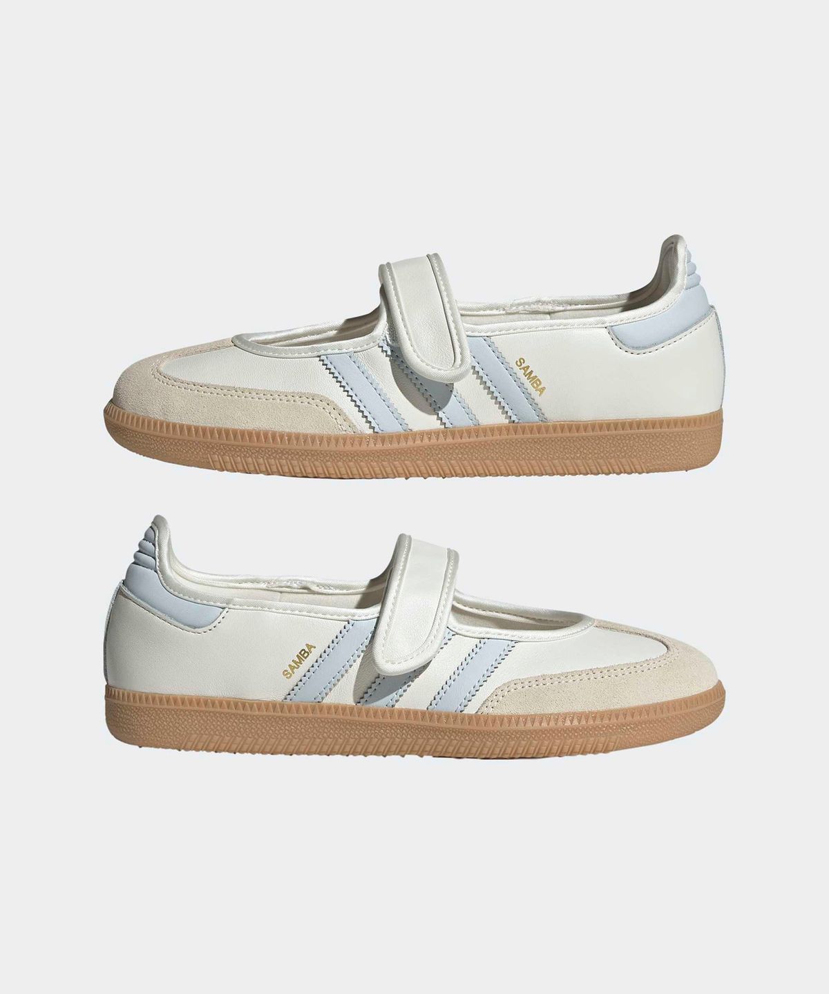 아디다스(ADIDAS) 삼바 제인 - 클라우드화이트:할로블루 / JR7339