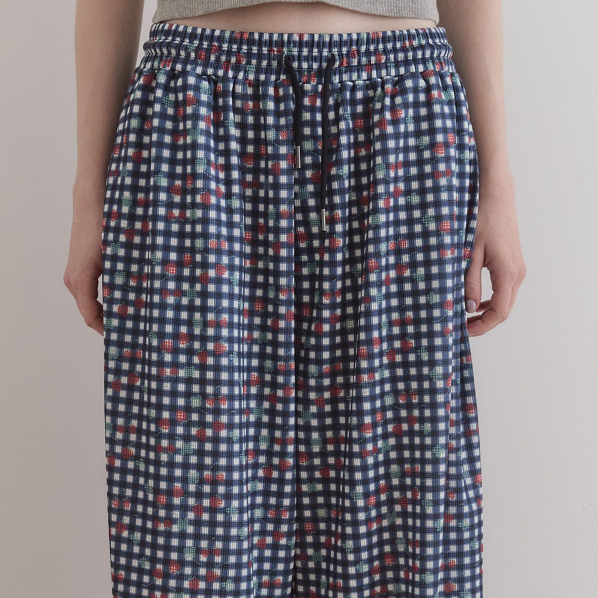 뮤즈무드(MUSEMOOD) Lucky Berry 2-Way Jogger Wide Pants (조거팬츠)