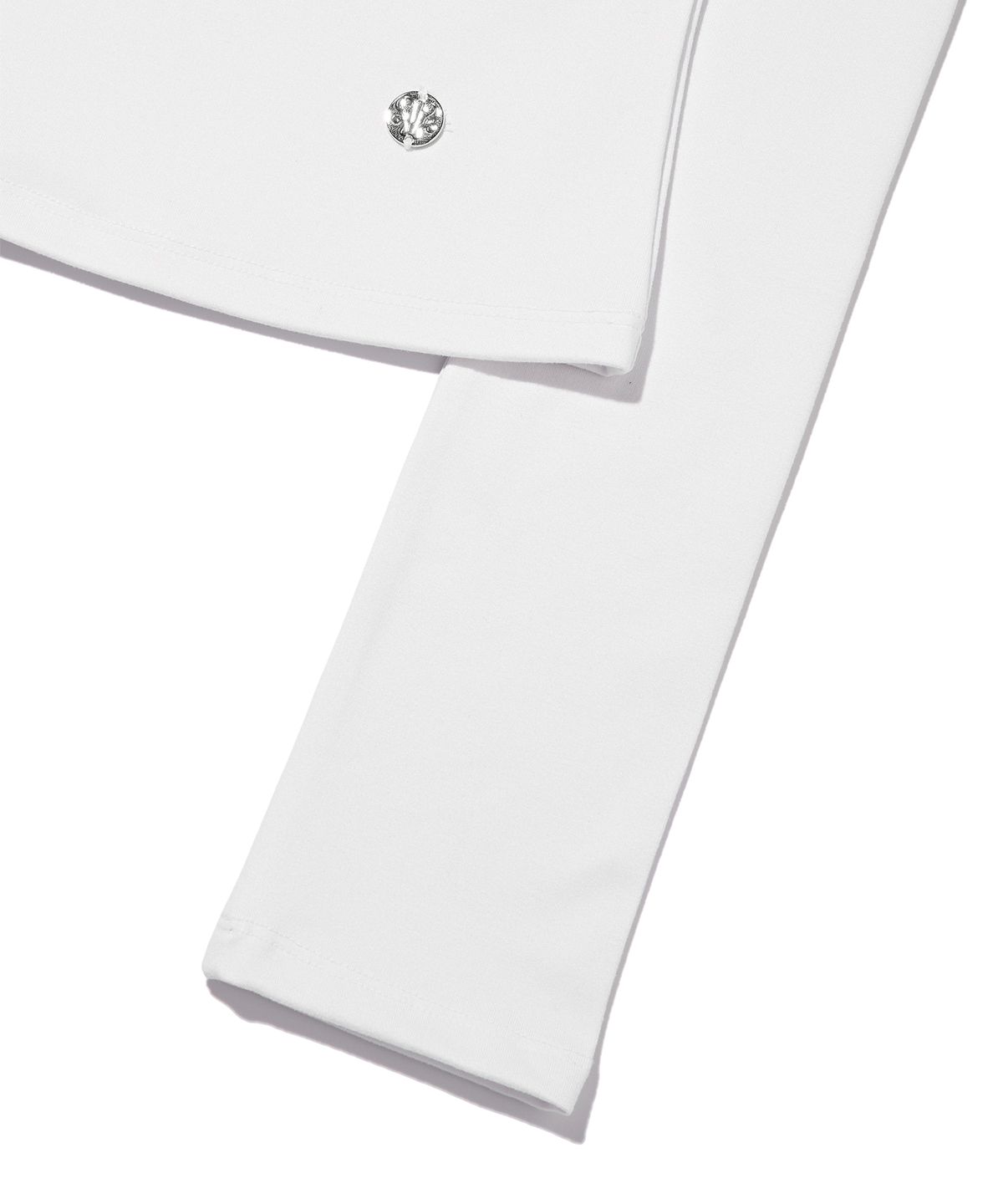 유희(YOUHEE) BASIC BOAT NECK LONG SLEEVE WHITE