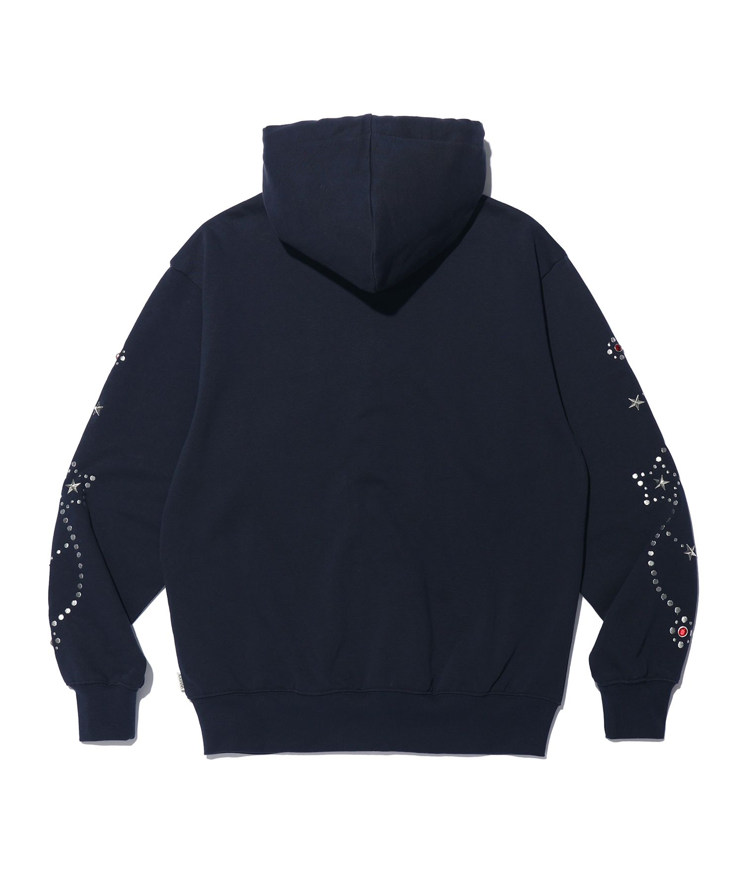 유희(YOUHEE) STAR HOTFIX HOOD ZIP-UP NAVY - 사이즈 & 후기 | 무신사