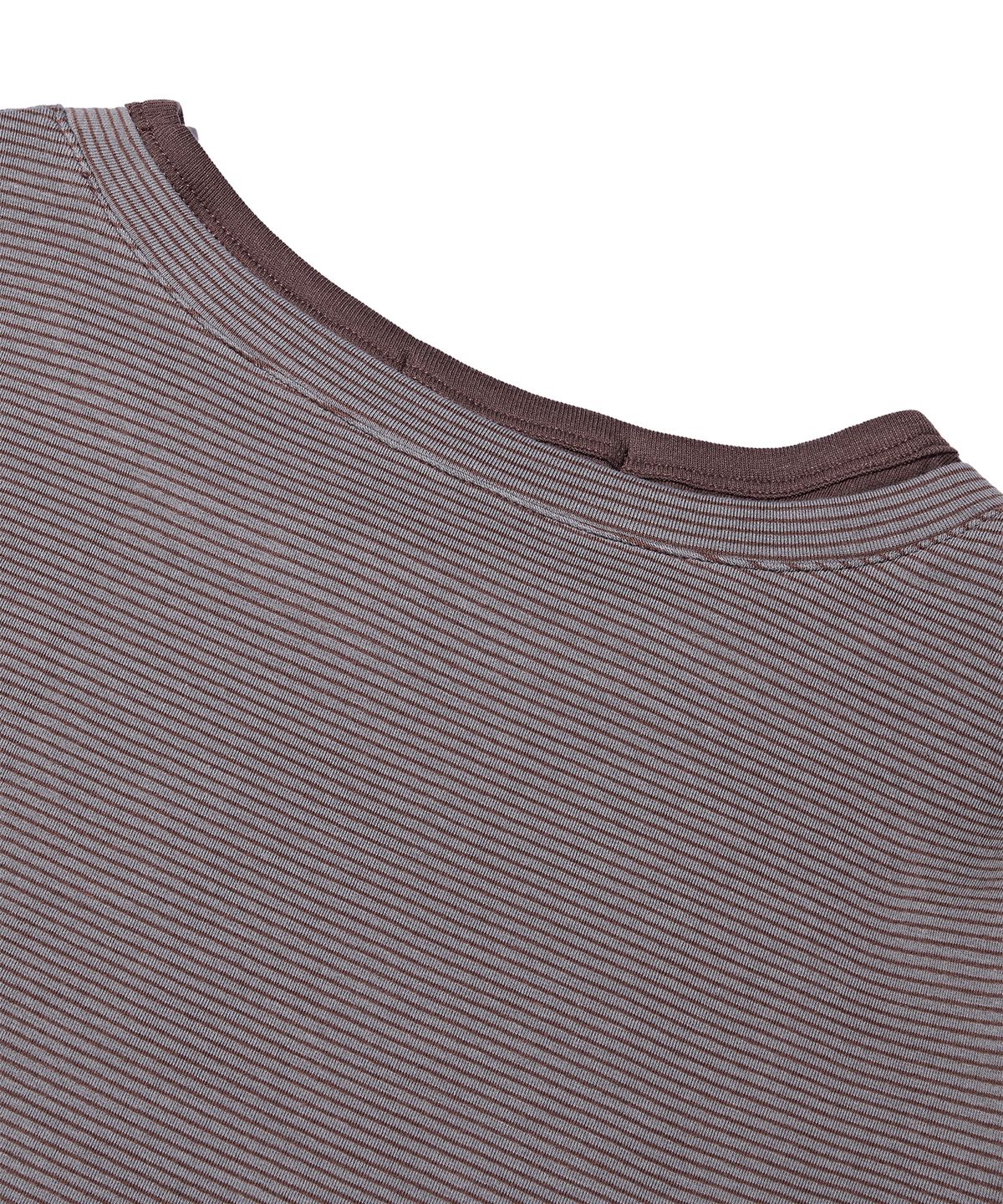 유희(YOUHEE) LAYERED LONG SLEEVE BROWN