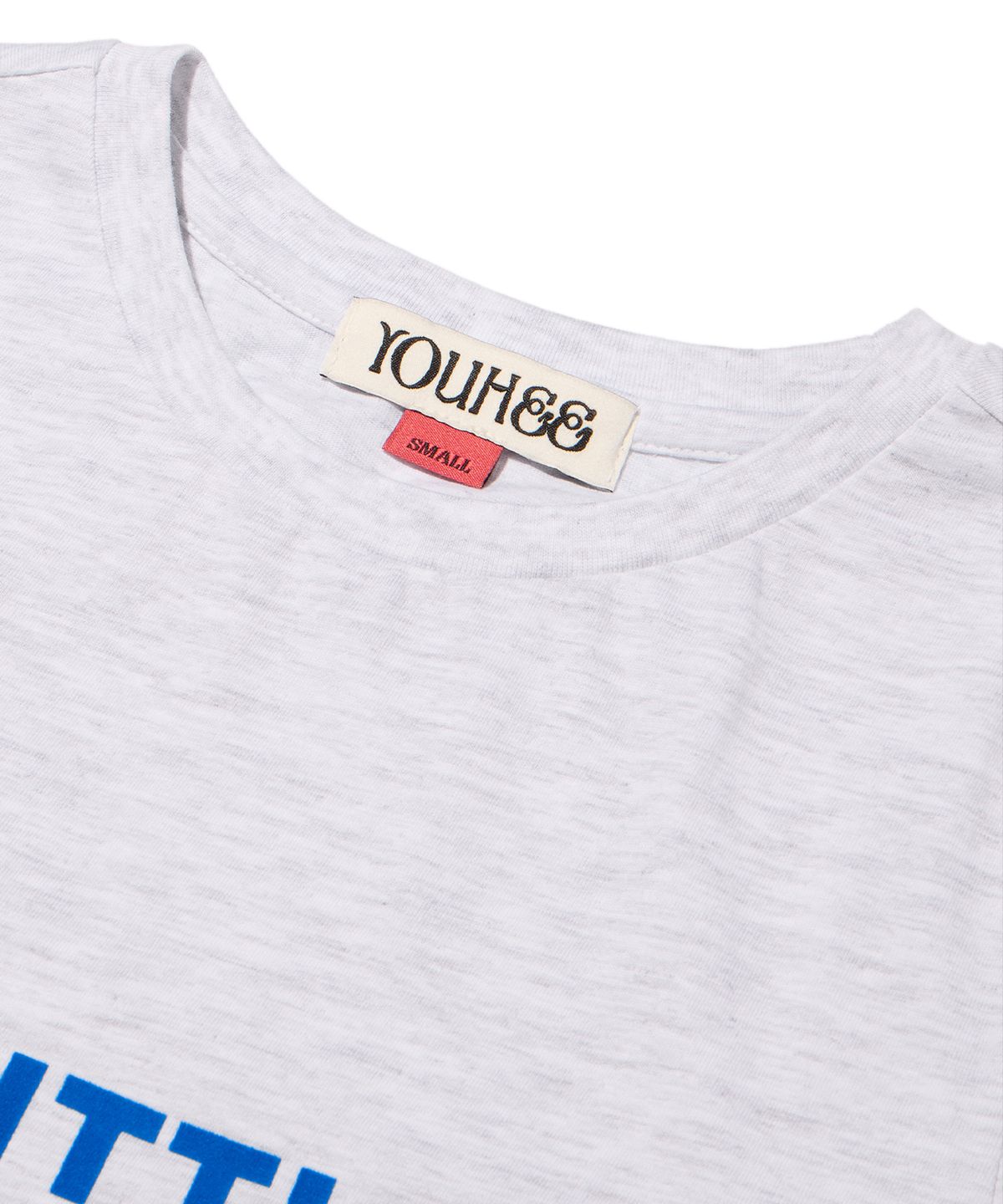 유희(YOUHEE) YOUHEETIC HALF TEE LIGHT GREY