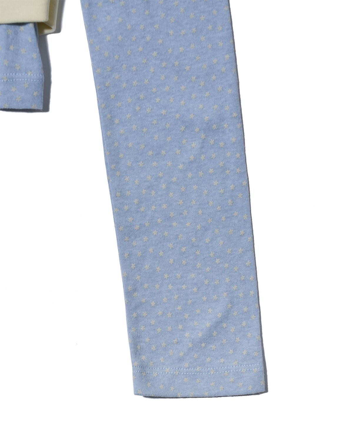 유희(YOUHEE) HALTER NECK LAYERED LONG SLEEVE LIGHT BLUE