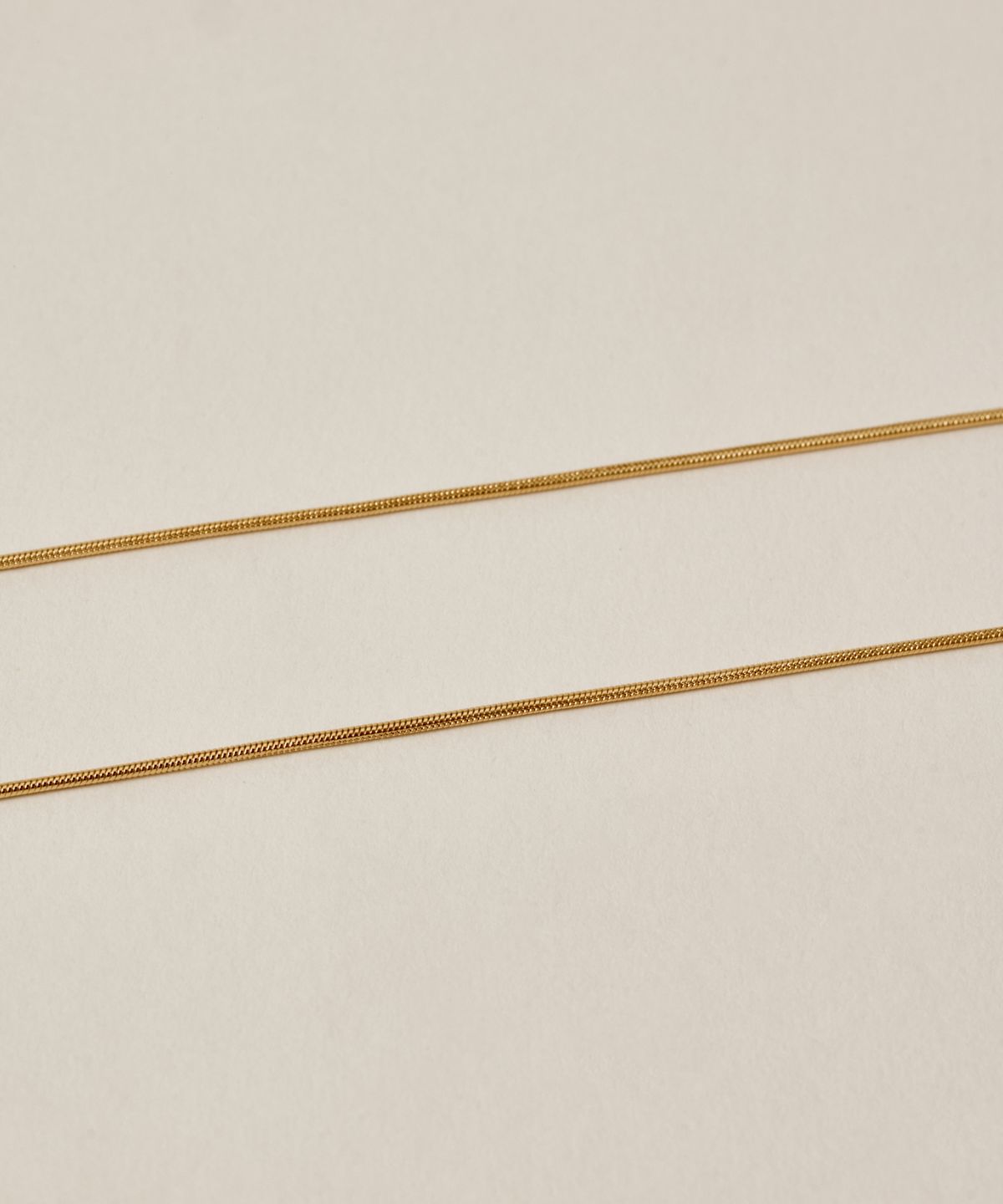 노비스도쿄(NOVICE TOKYO) 라운드 체인 목걸이 2종 세트 Round Chain Necklace 2 set［Stainless］/ Gold