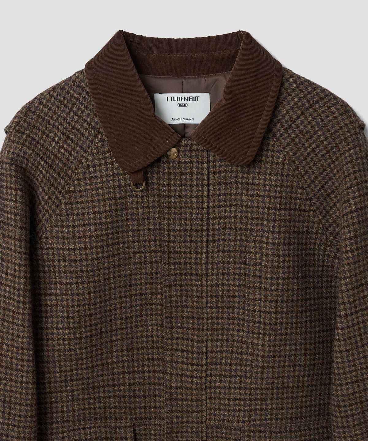 튜드먼트(TTUDEMENT) 80s BRITISH HUNTING JACKET BROWN