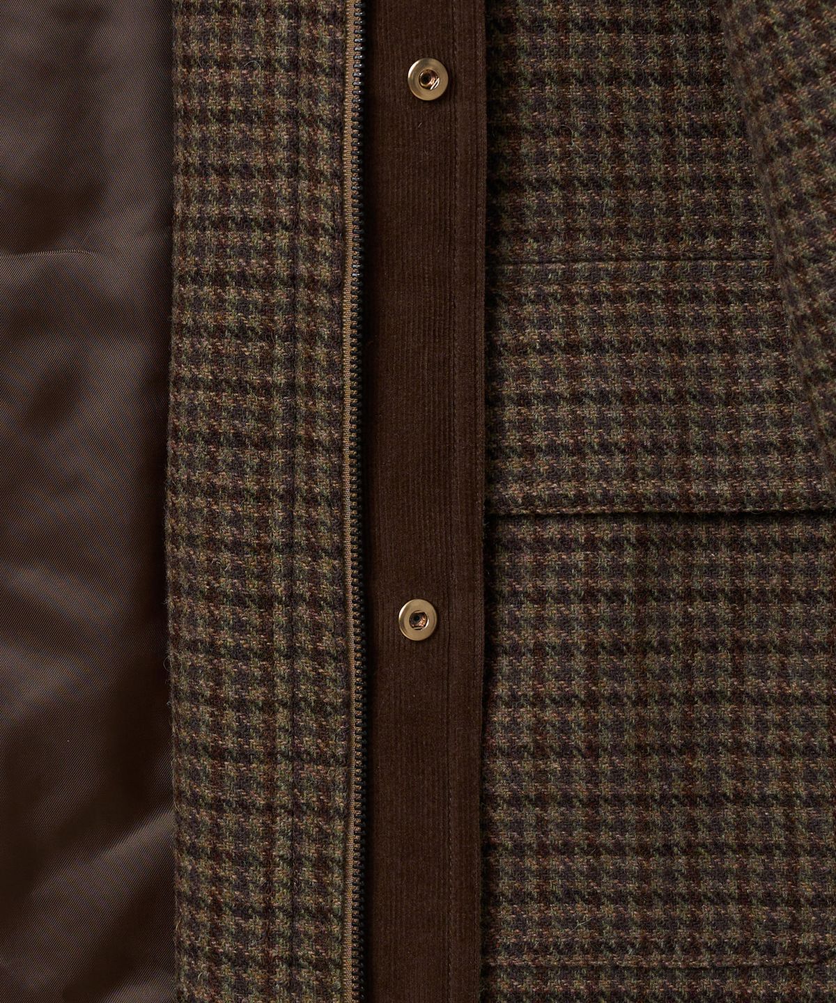 튜드먼트(TTUDEMENT) 80s BRITISH HUNTING JACKET BROWN