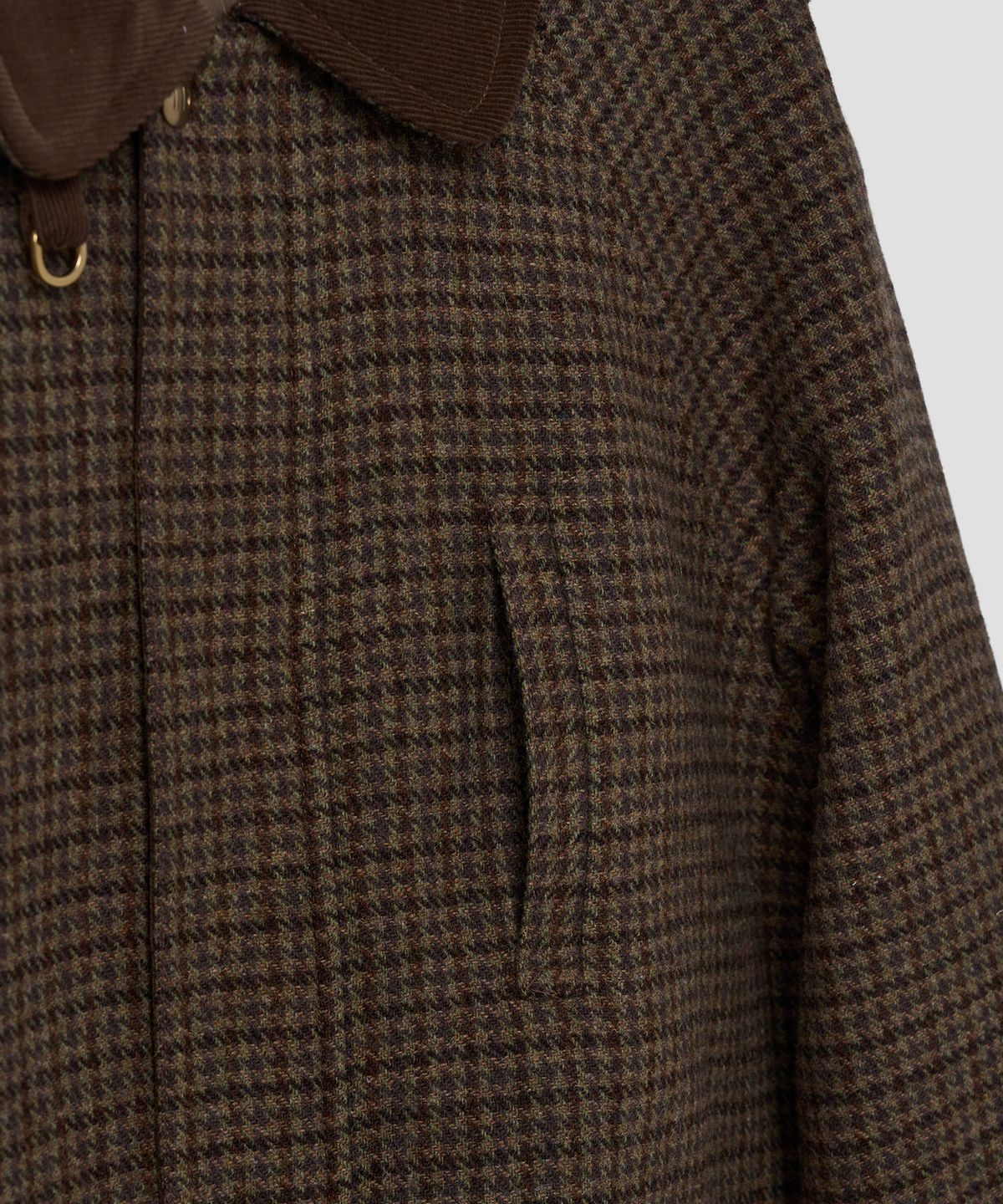 튜드먼트(TTUDEMENT) 80s BRITISH HUNTING JACKET BROWN