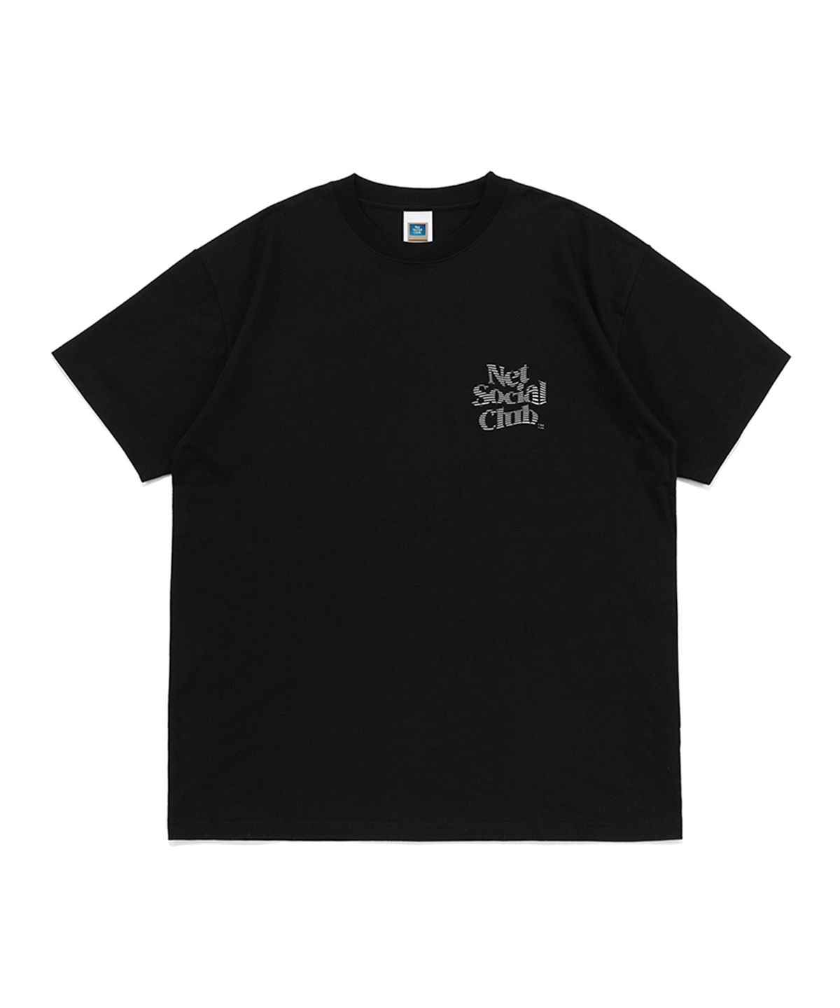 넷소셜클럽(NET SOCIAL CLUB) 일루젼 반팔티 (블랙)