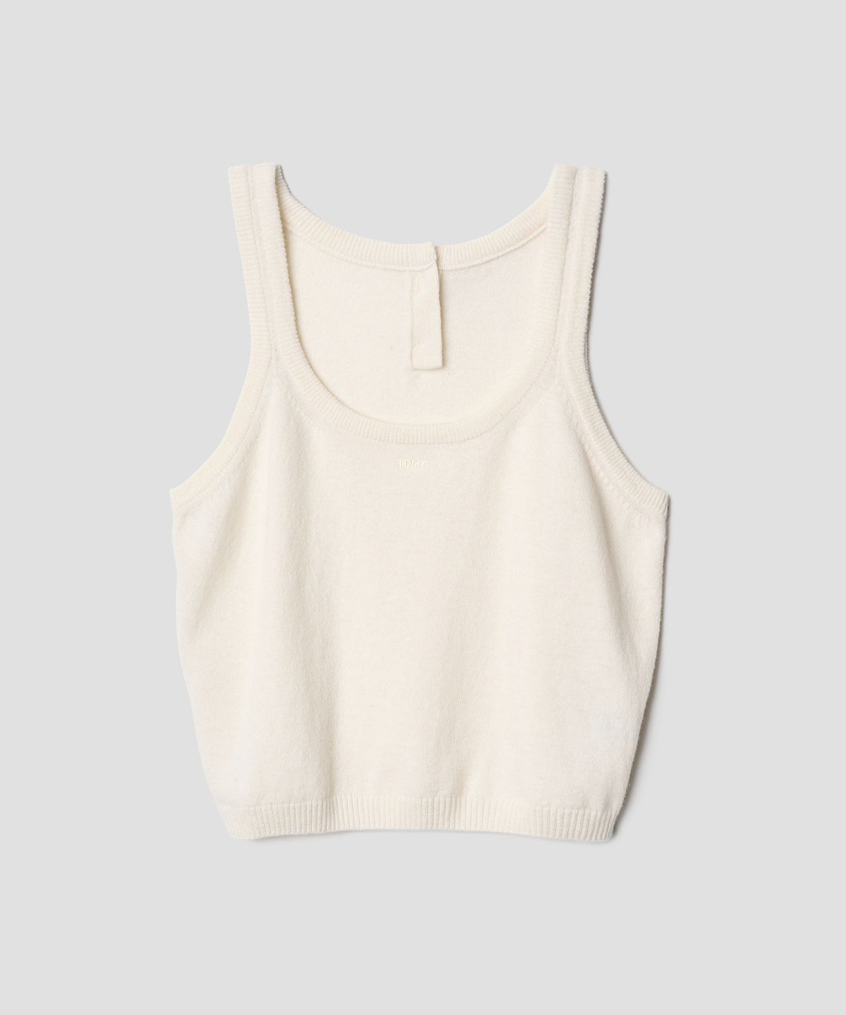 튜드먼트(TTUDEMENT) TWO-WAY KNIT BUSTIER IVORY