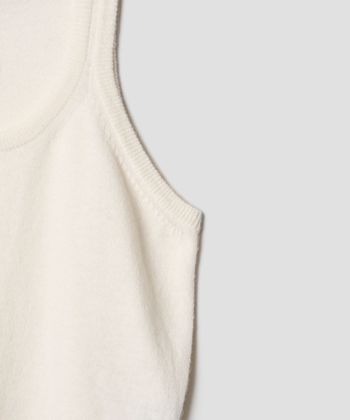 튜드먼트(TTUDEMENT) TWO-WAY KNIT BUSTIER IVORY