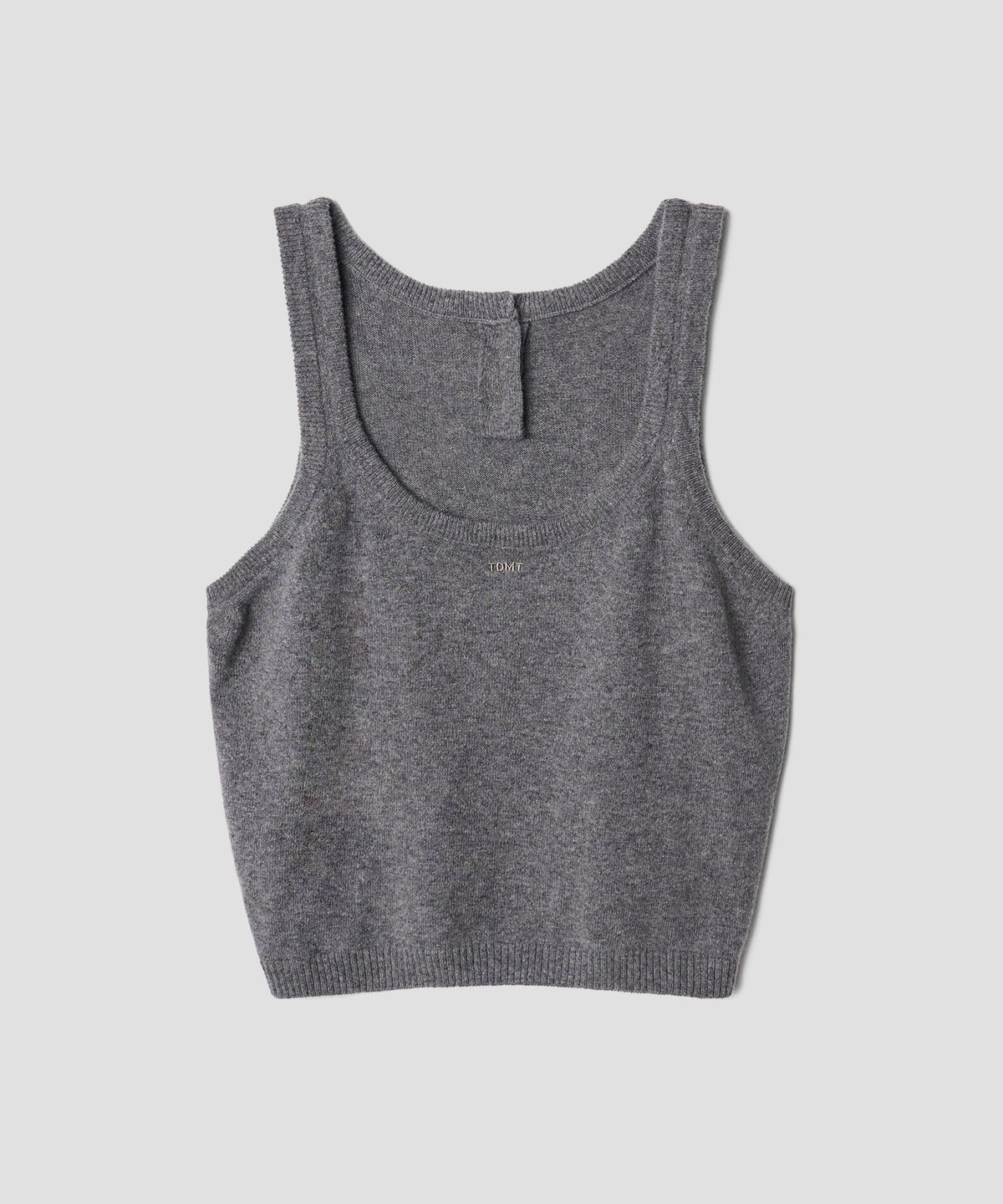 튜드먼트(TTUDEMENT) TWO-WAY KNIT BUSTIER CHARCOAL
